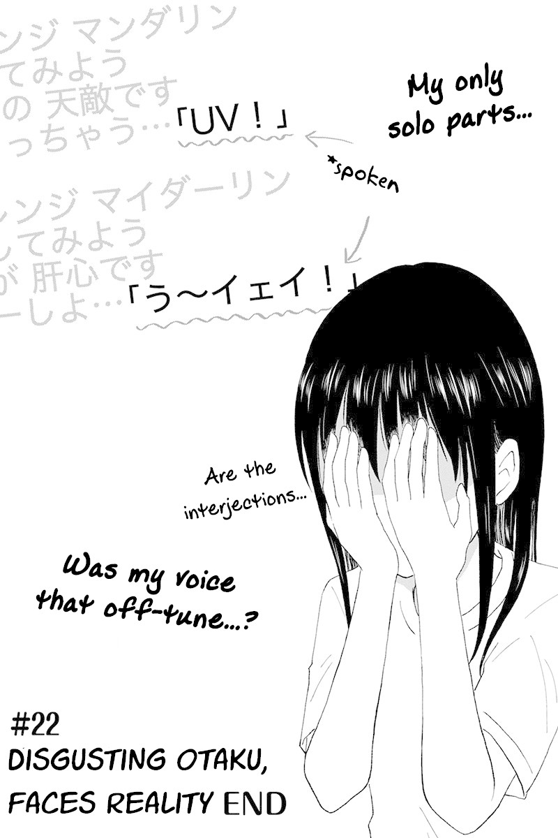 KimoOta, Idol Yarutteyo Chapter 22 page 9 - Chapter 22: Disgusting Otaku Faces Reality
