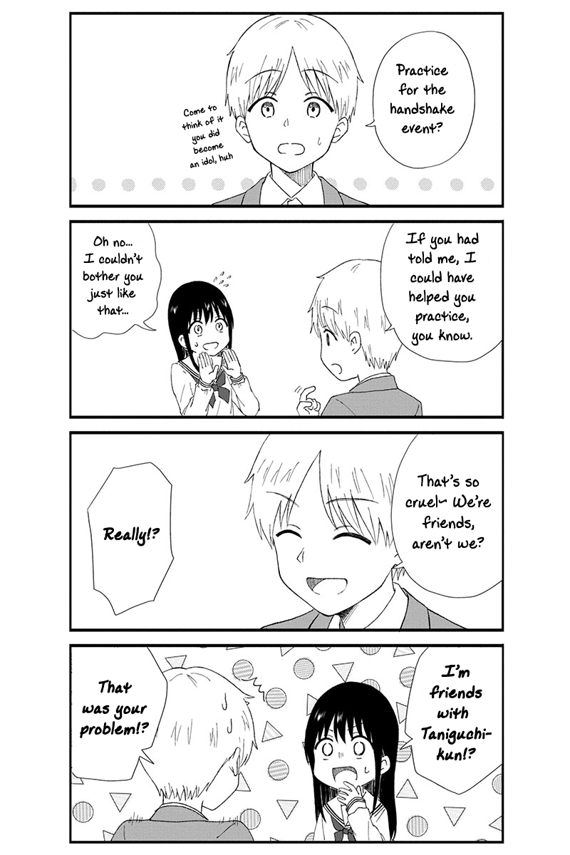 KimoOta, Idol Yarutteyo Chapter 28 page 4 - Chapter 28: Disgusting Otaku Apparently Has Friends