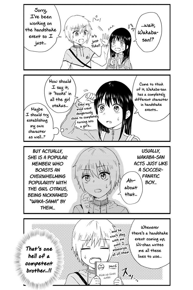 KimoOta, Idol Yarutteyo Chapter 30 page 4 - Chapter 30: Disgusting Otaku Becomes A Maiden