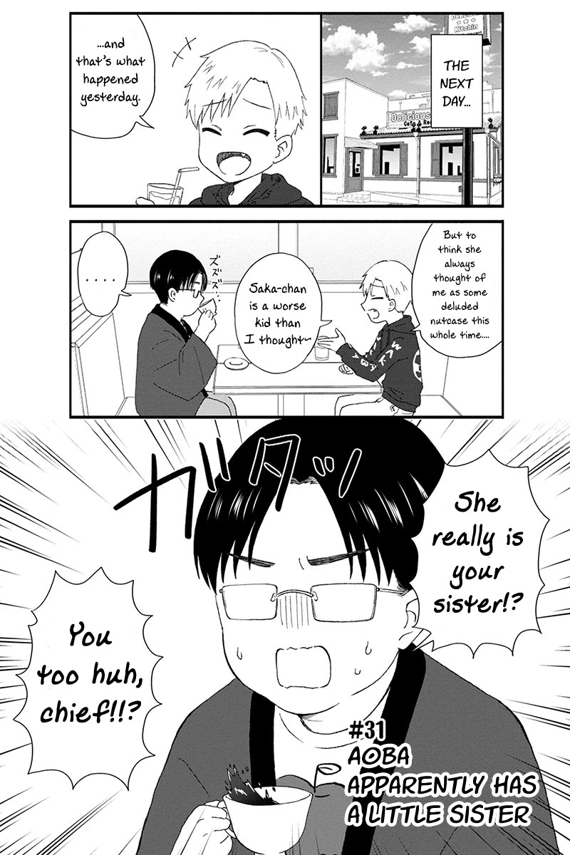 KimoOta, Idol Yarutteyo Chapter 31 page 9 - Chapter 31: Aoba Apparently Has A Little Sister