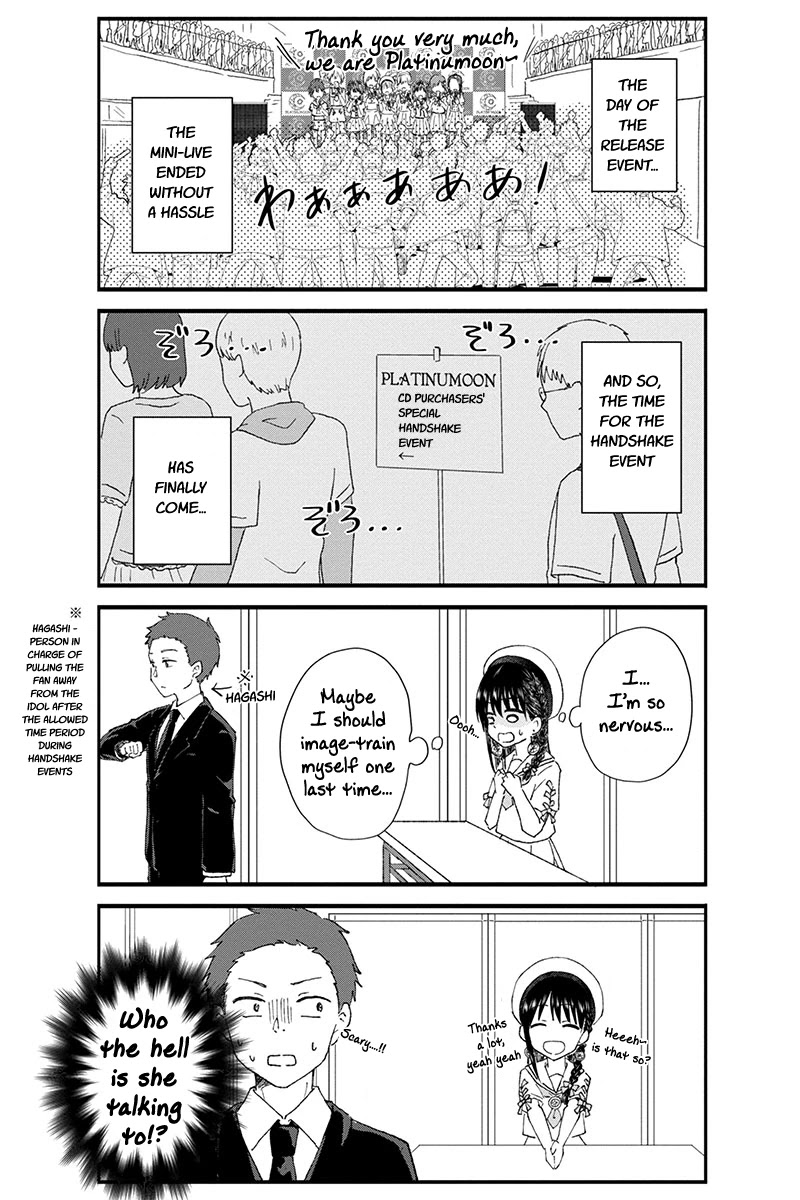 KimoOta, Idol Yarutteyo Chapter 32 page 3 - Chapter 32: Disgusting Otaku Shakes Hands (Part 1)