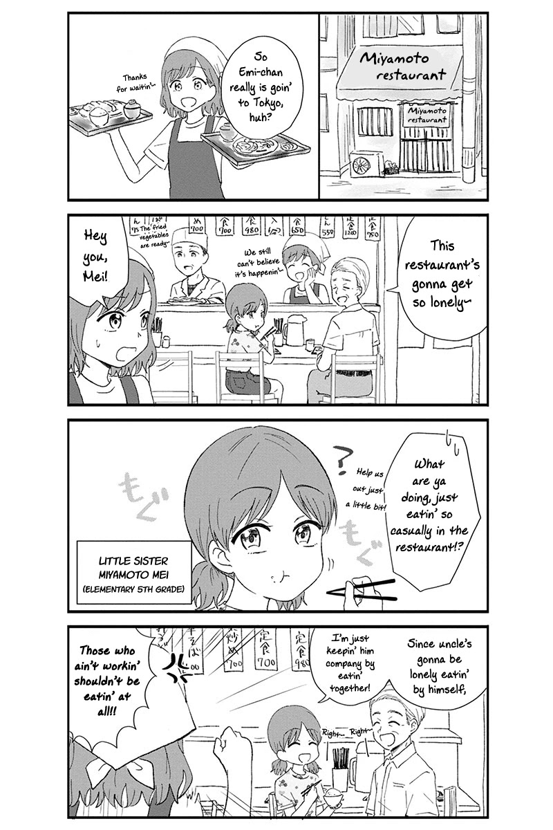 KimoOta, Idol Yarutteyo Chapter 33.5 page 4 - Chapter 33.5: Disgusting Otaku Has Some Illustrations 2