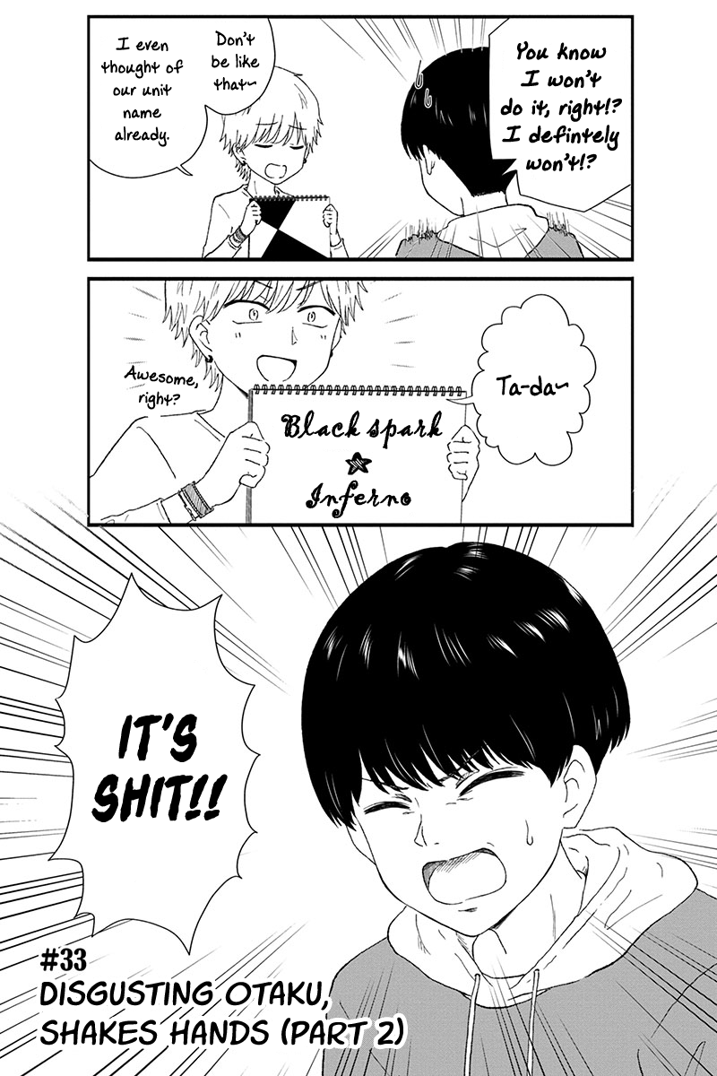 KimoOta, Idol Yarutteyo Chapter 33 page 9 - Chapter 33: Disgusting Otaku Shakes Hands (Part 2)