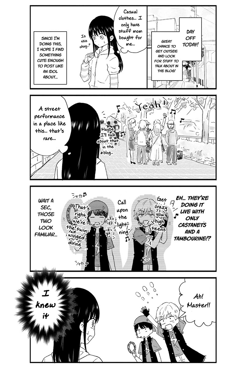 KimoOta, Idol Yarutteyo Chapter 34 page 6 - Chapter 34: Disgusting Otaku Writes A Blog