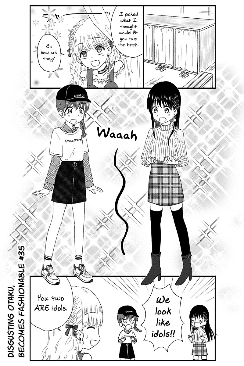 KimoOta, Idol Yarutteyo Chapter 35 page 10 - Chapter 35: Disgusting Otaku Becomes Fashionable