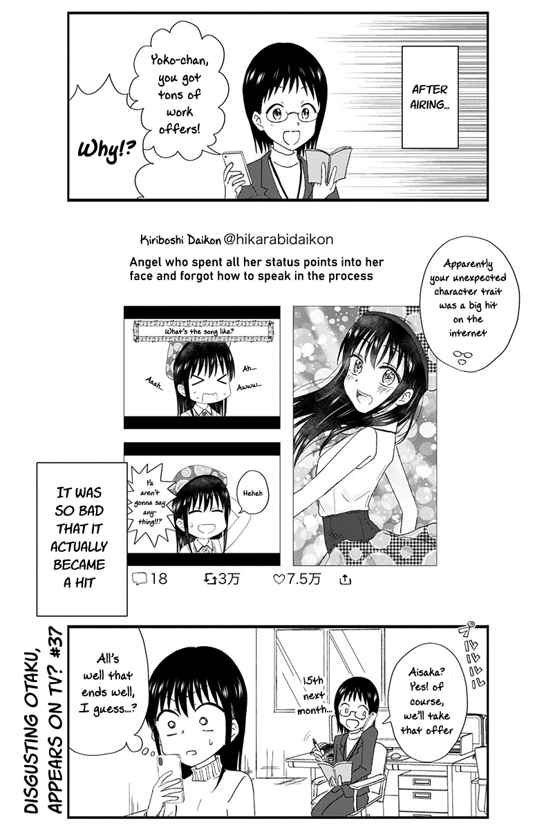 KimoOta, Idol Yarutteyo Chapter 37 page 10 - Chapter 37: Disgusting Otaku Appears On TV?