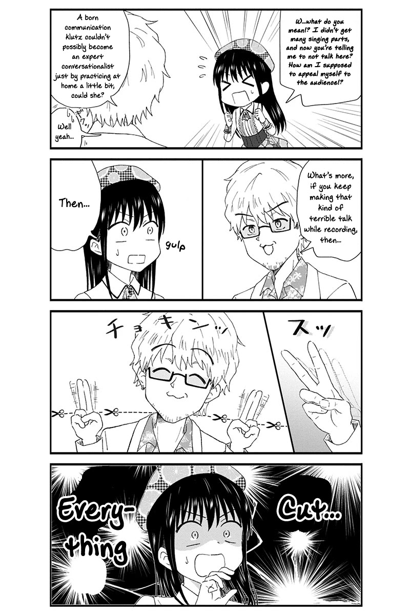 KimoOta, Idol Yarutteyo Chapter 37 page 6 - Chapter 37: Disgusting Otaku Appears On TV?