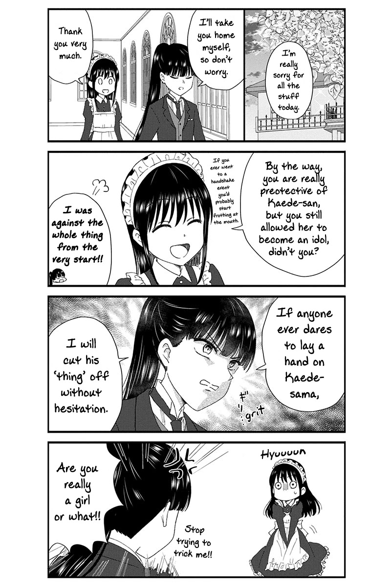 KimoOta, Idol Yarutteyo Chapter 39 page 9 - Chapter 39: Disgusting Otaku Is Being Threatened? (Part 2)