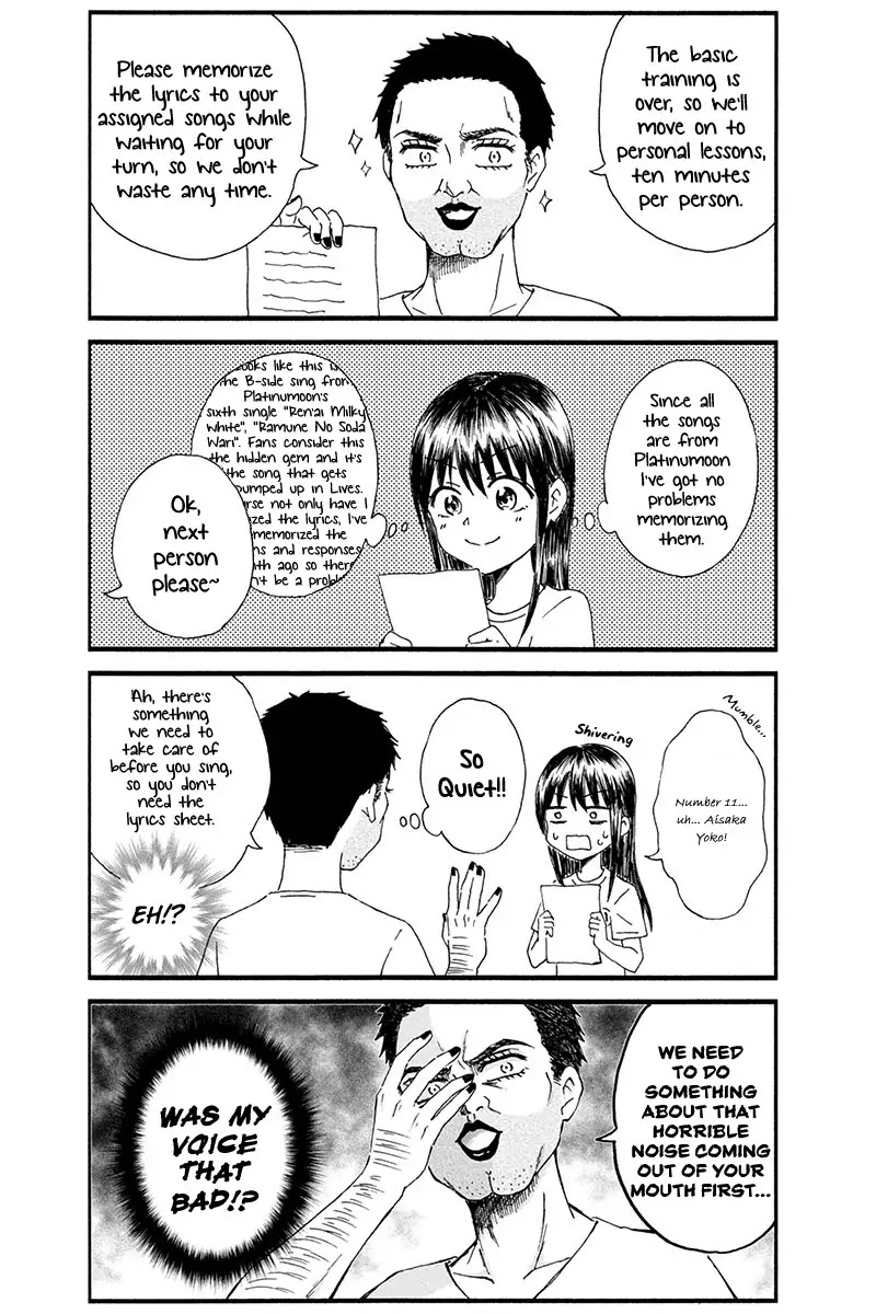 KimoOta, Idol Yarutteyo Chapter 4 page 7 - Chapter 4: Disgusting Otaku Sings