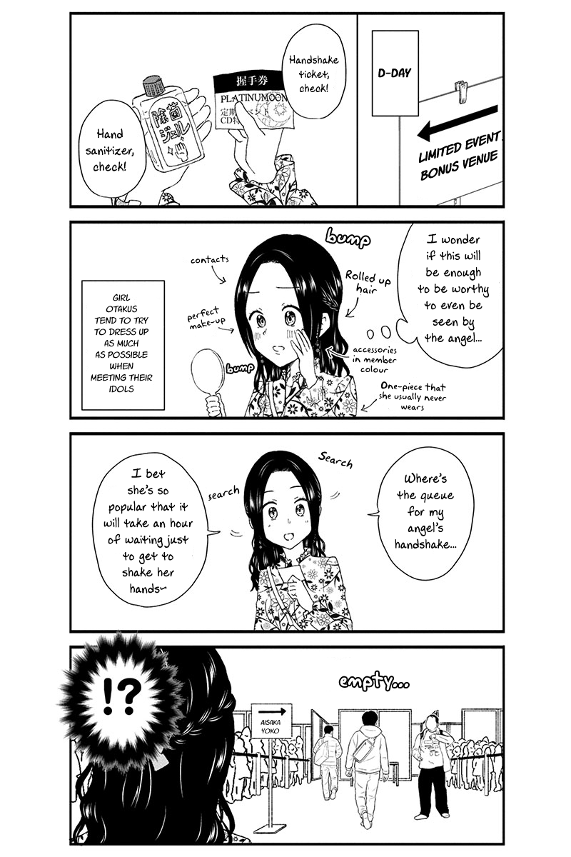 KimoOta, Idol Yarutteyo Chapter 42 page 6 - Chapter 42: Disgusting Otaku Has A Believer