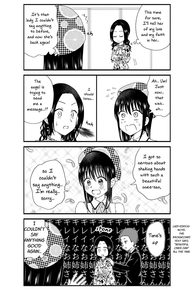 KimoOta, Idol Yarutteyo Chapter 42 page 9 - Chapter 42: Disgusting Otaku Has A Believer