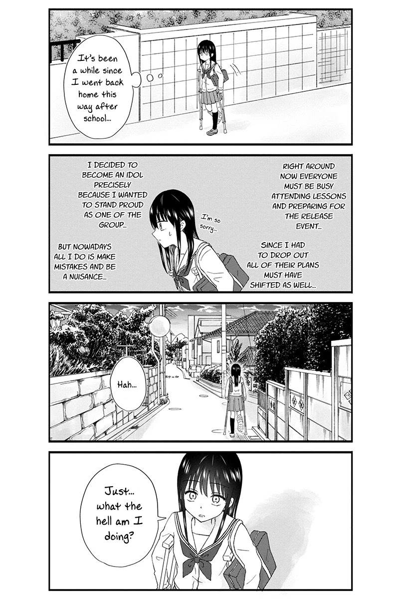 KimoOta, Idol Yarutteyo Chapter 46 page 6 - Chapter 46: Disgusting Otaku Is Breaking