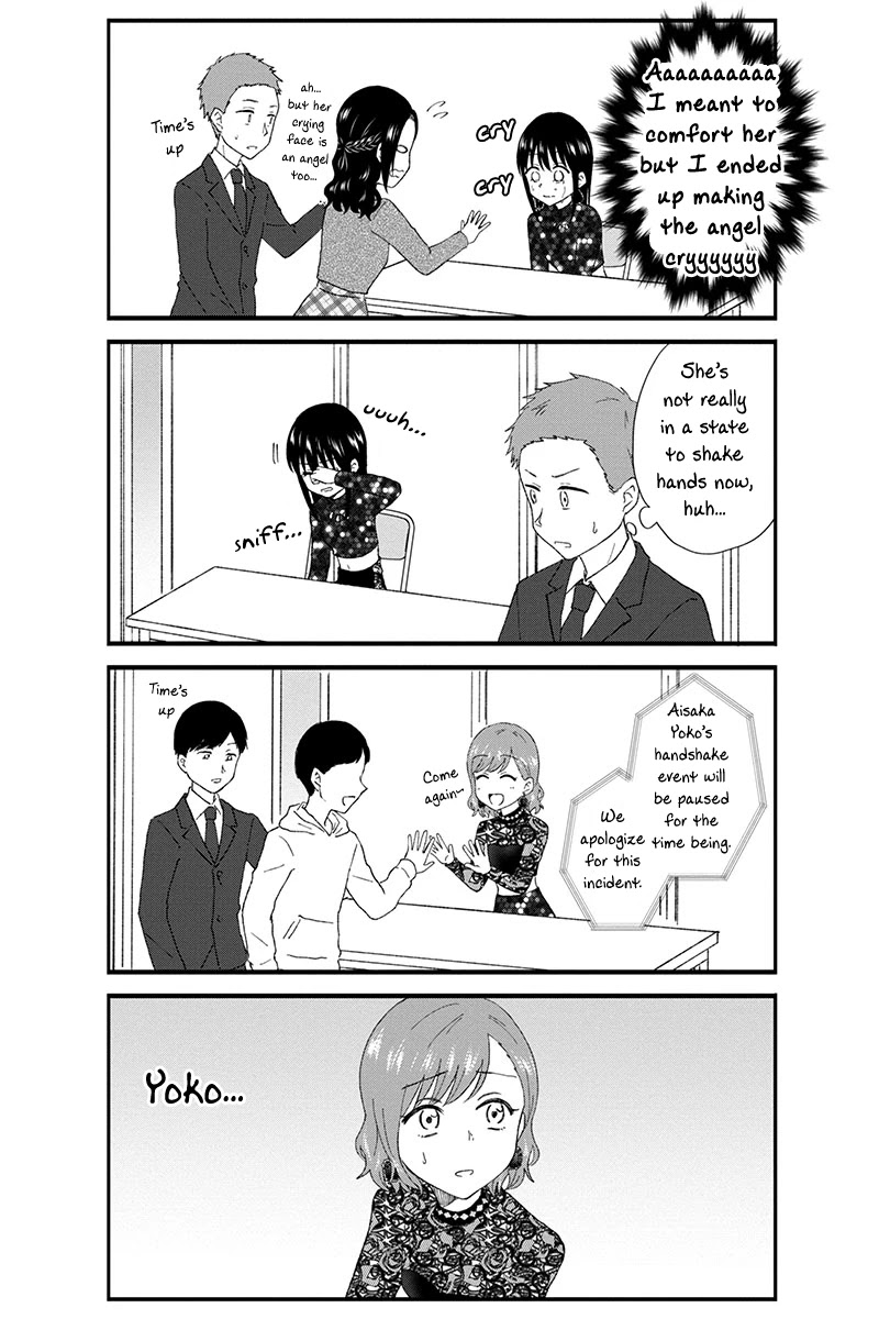 KimoOta, Idol Yarutteyo Chapter 47 page 8 - Chapter 47: Disgusting Otaku Is Made To Cry