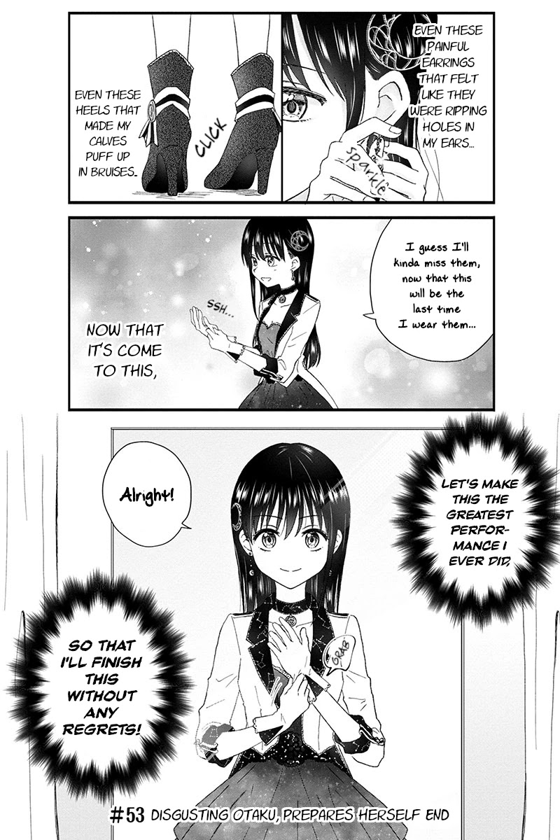 KimoOta, Idol Yarutteyo Chapter 53 page 9 - Chapter 53: Disgusting Otaku, Prepares Herself