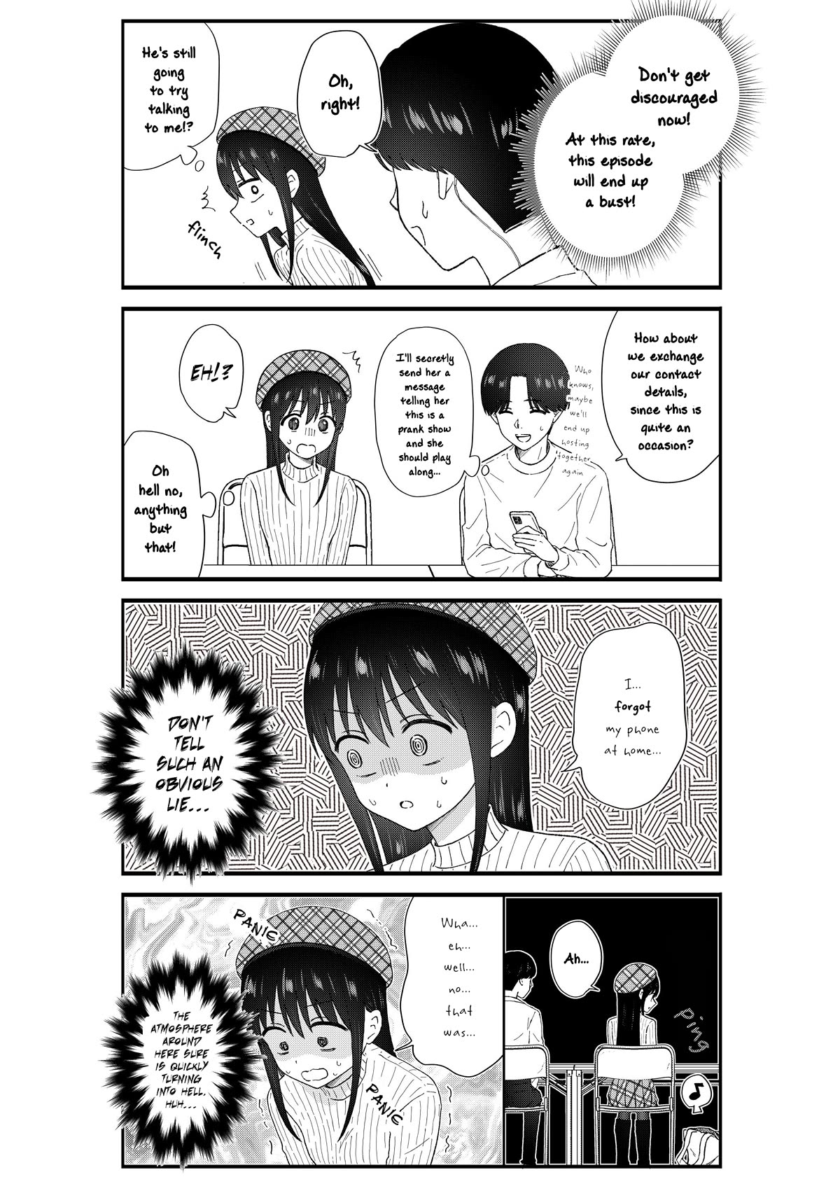 KimoOta, Idol Yarutteyo Chapter 59 page 5 - Chapter 59: Disgusting Otaku, Fails Big Time