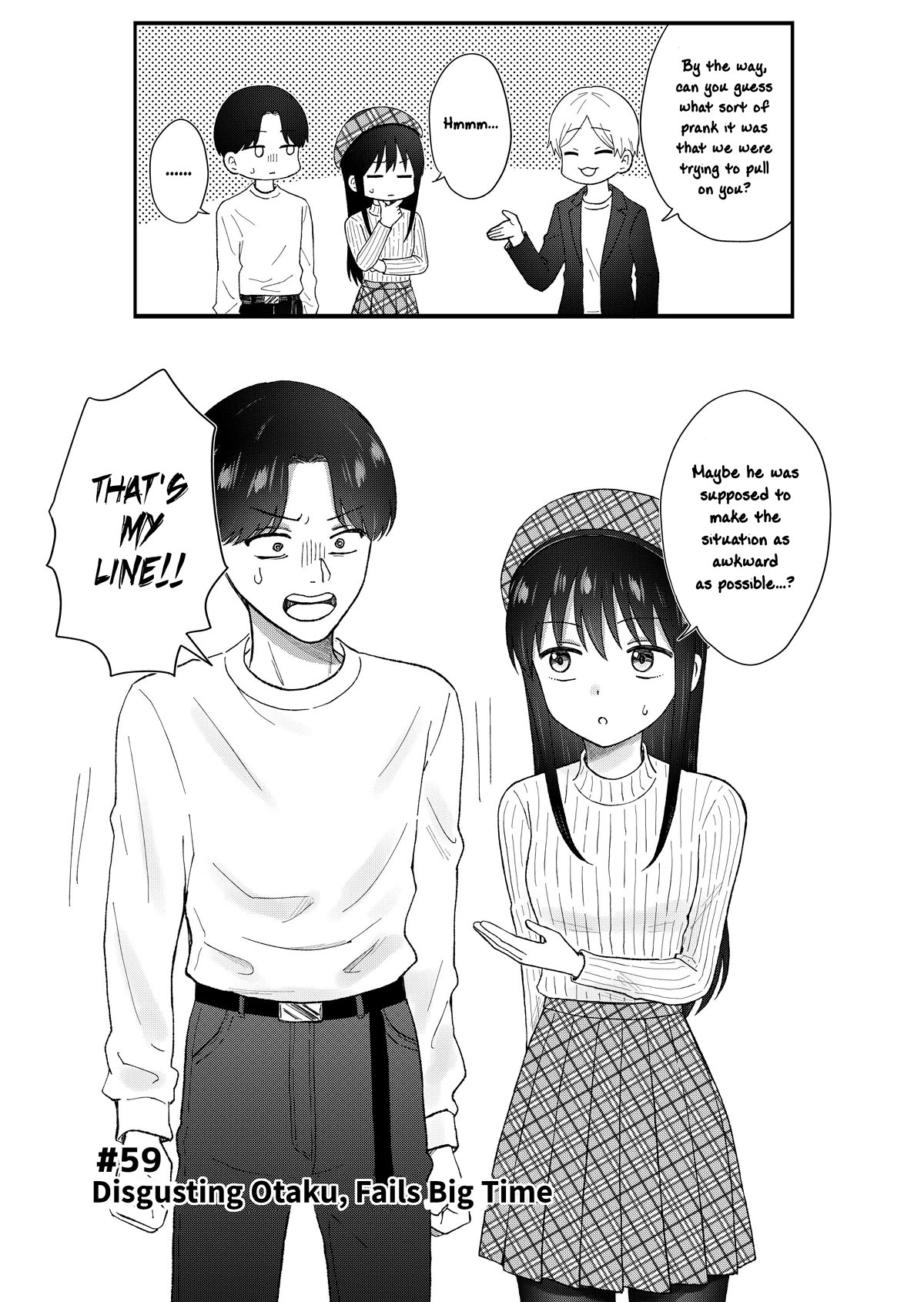 KimoOta, Idol Yarutteyo Chapter 59 page 8 - Chapter 59: Disgusting Otaku, Fails Big Time
