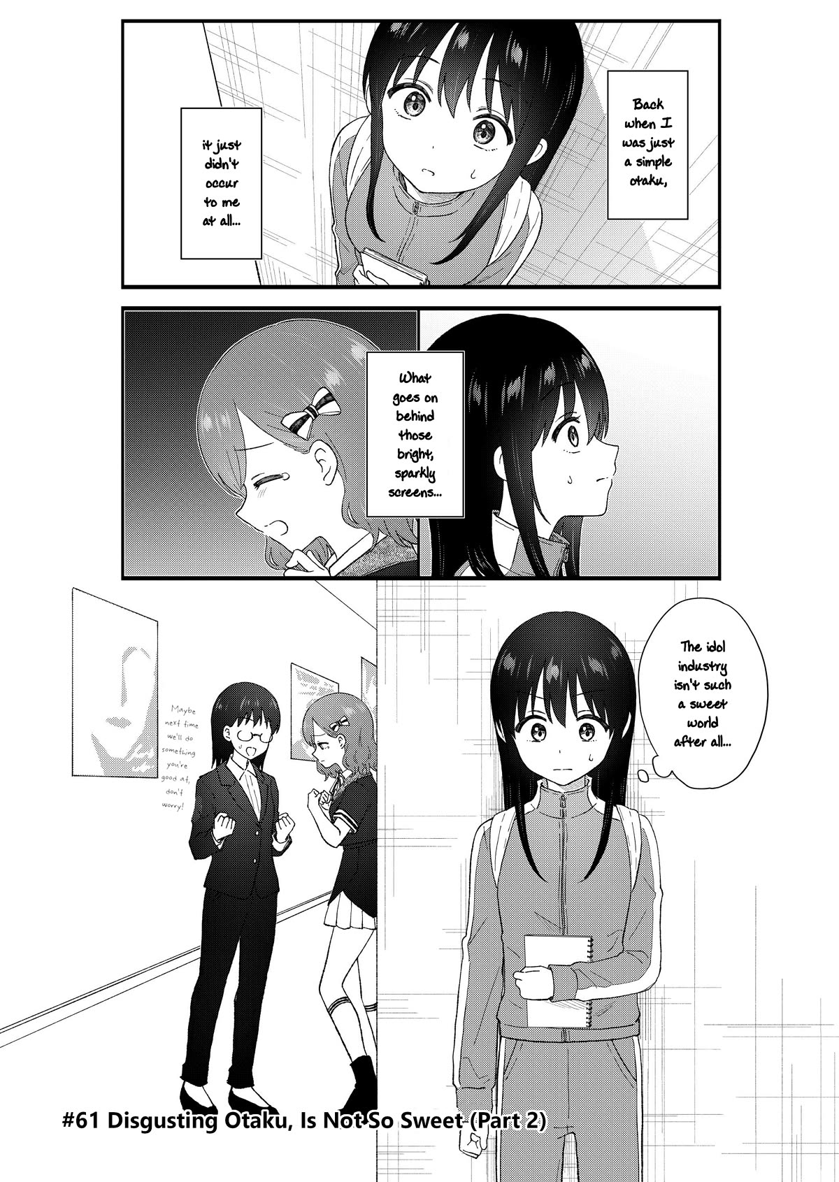 KimoOta, Idol Yarutteyo Chapter 61 page 7 - Chapter 61: Disgusting Otaku, Is Not So Sweet (Part 2)