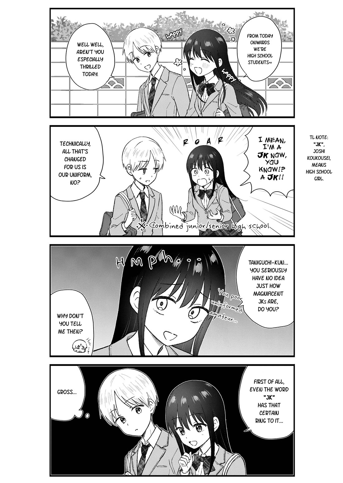 KimoOta, Idol Yarutteyo Chapter 64 page 2 - Chapter 64: Disgusting Otaku, Becomes a JK
