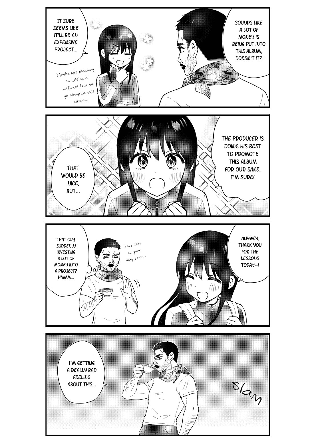 KimoOta, Idol Yarutteyo Chapter 65 page 4 - Chapter 65: Disgusting Otaku, Gets a Surprise