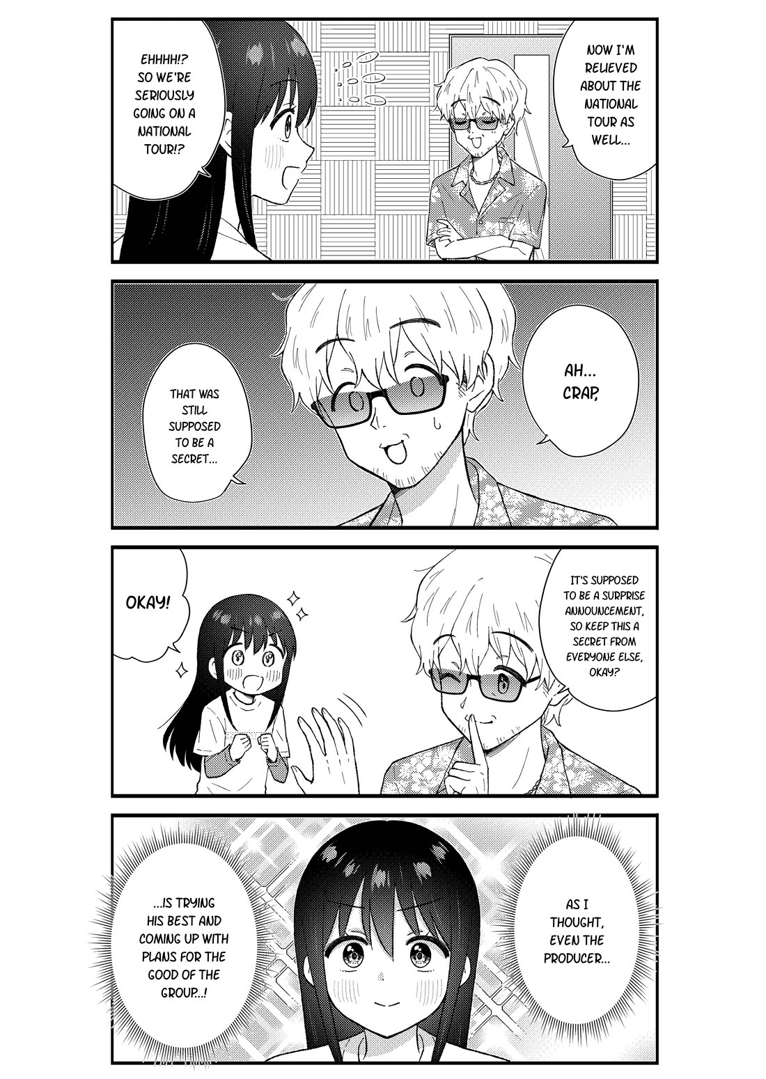 KimoOta, Idol Yarutteyo Chapter 65 page 6 - Chapter 65: Disgusting Otaku, Gets a Surprise