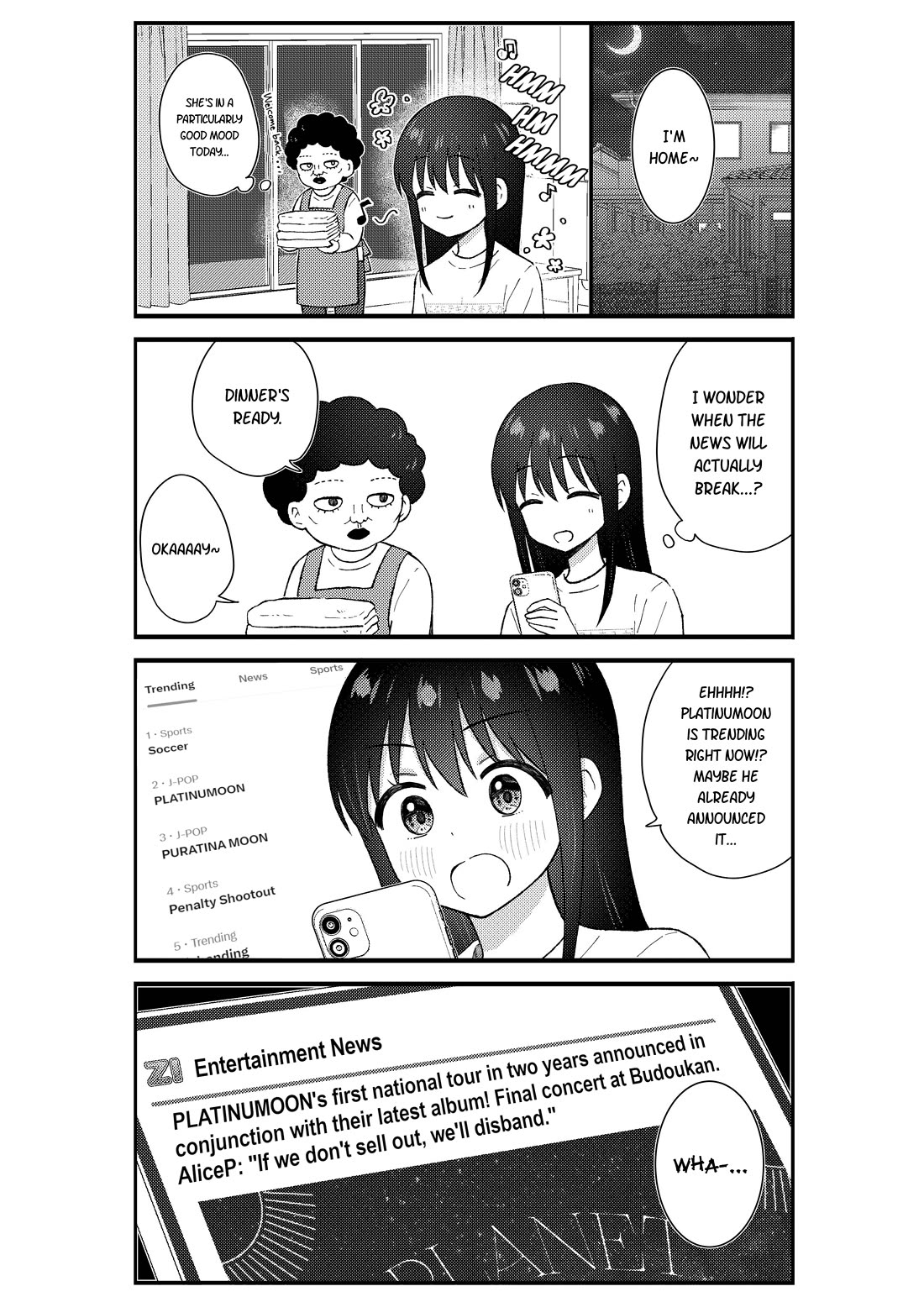 KimoOta, Idol Yarutteyo Chapter 65 page 7 - Chapter 65: Disgusting Otaku, Gets a Surprise