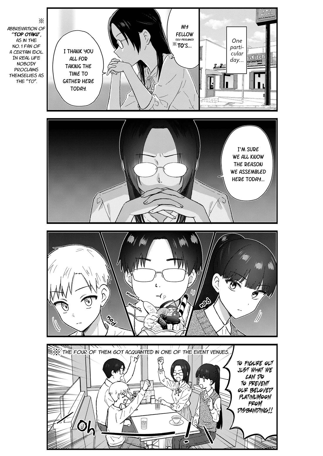 KimoOta, Idol Yarutteyo Chapter 66 page 2 - Chapter 66: Idol Otakus, Assemble