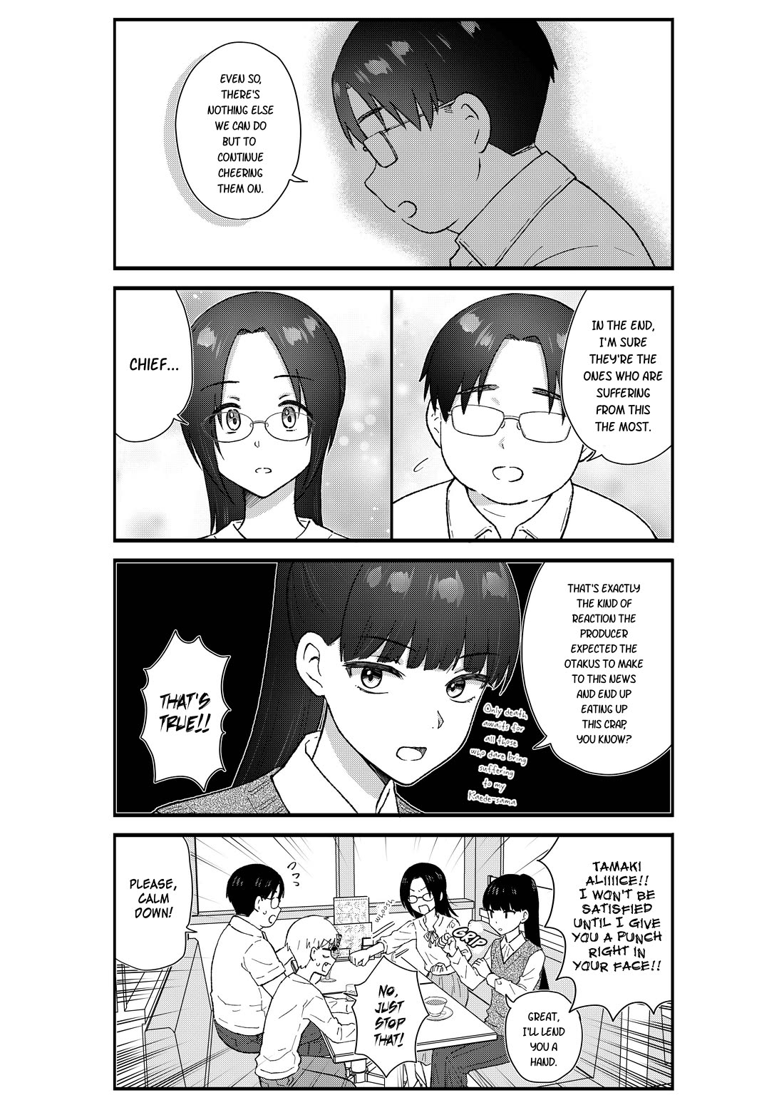 KimoOta, Idol Yarutteyo Chapter 66 page 6 - Chapter 66: Idol Otakus, Assemble