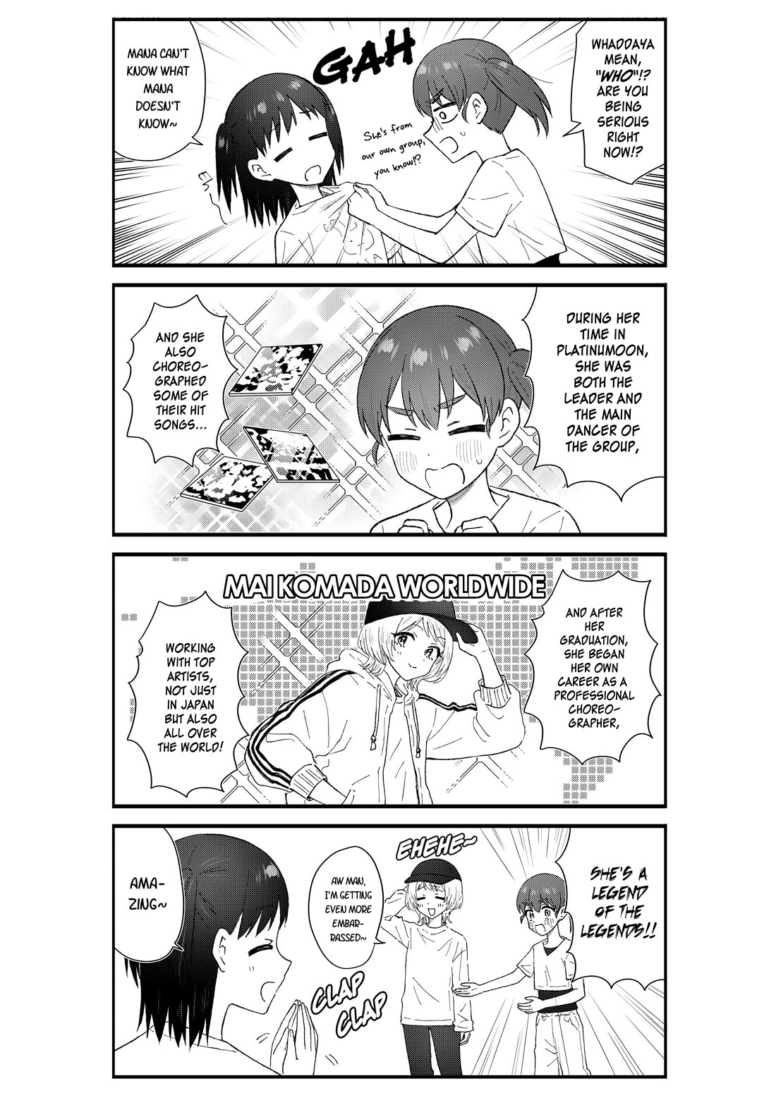 KimoOta, Idol Yarutteyo Chapter 67 page 5 - Chapter 67: Disgusting Otaku, Gets Inspired