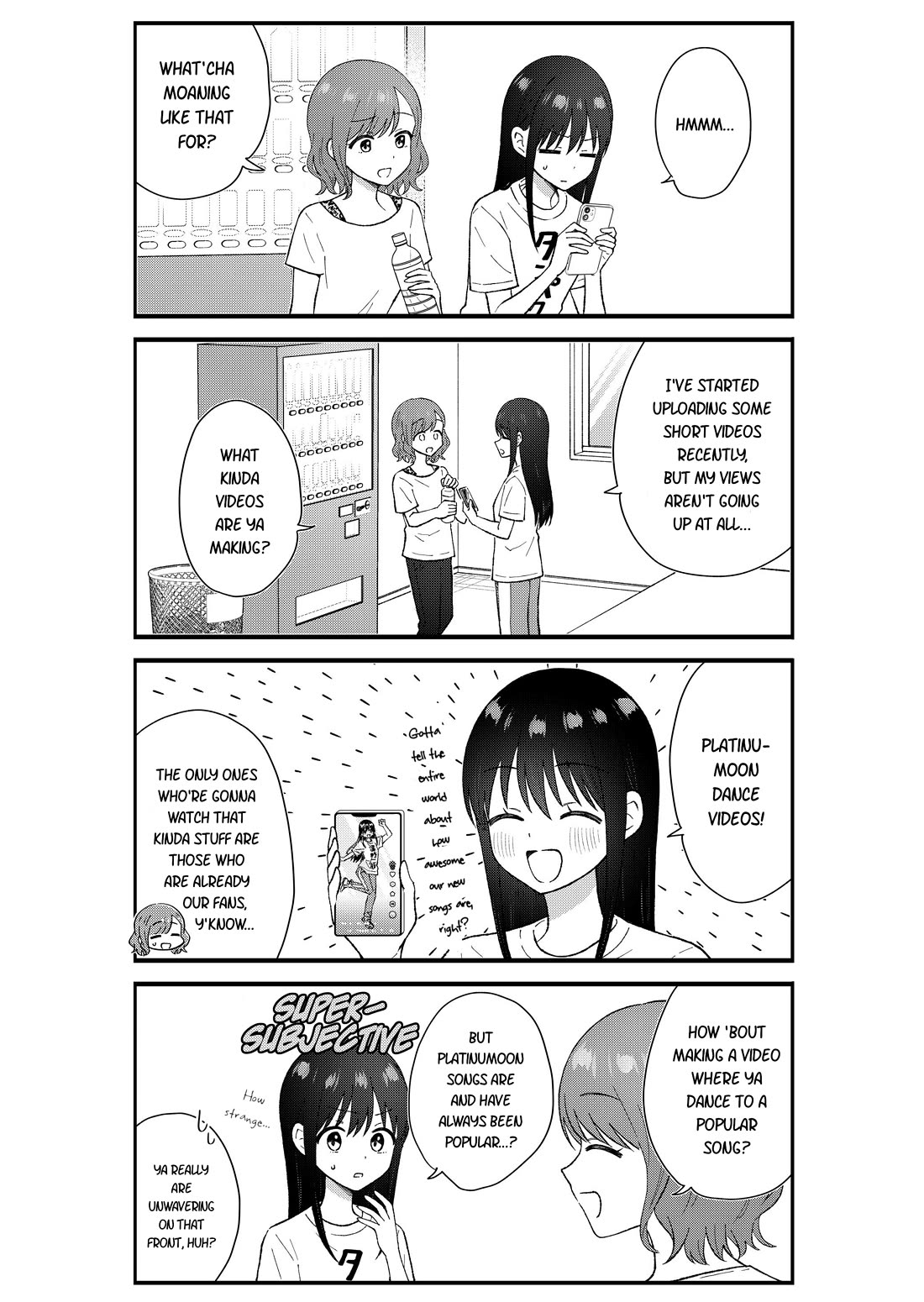 KimoOta, Idol Yarutteyo Chapter 69 page 2 - Chapter 69: Disgusting Otaku, Burns Up Hot