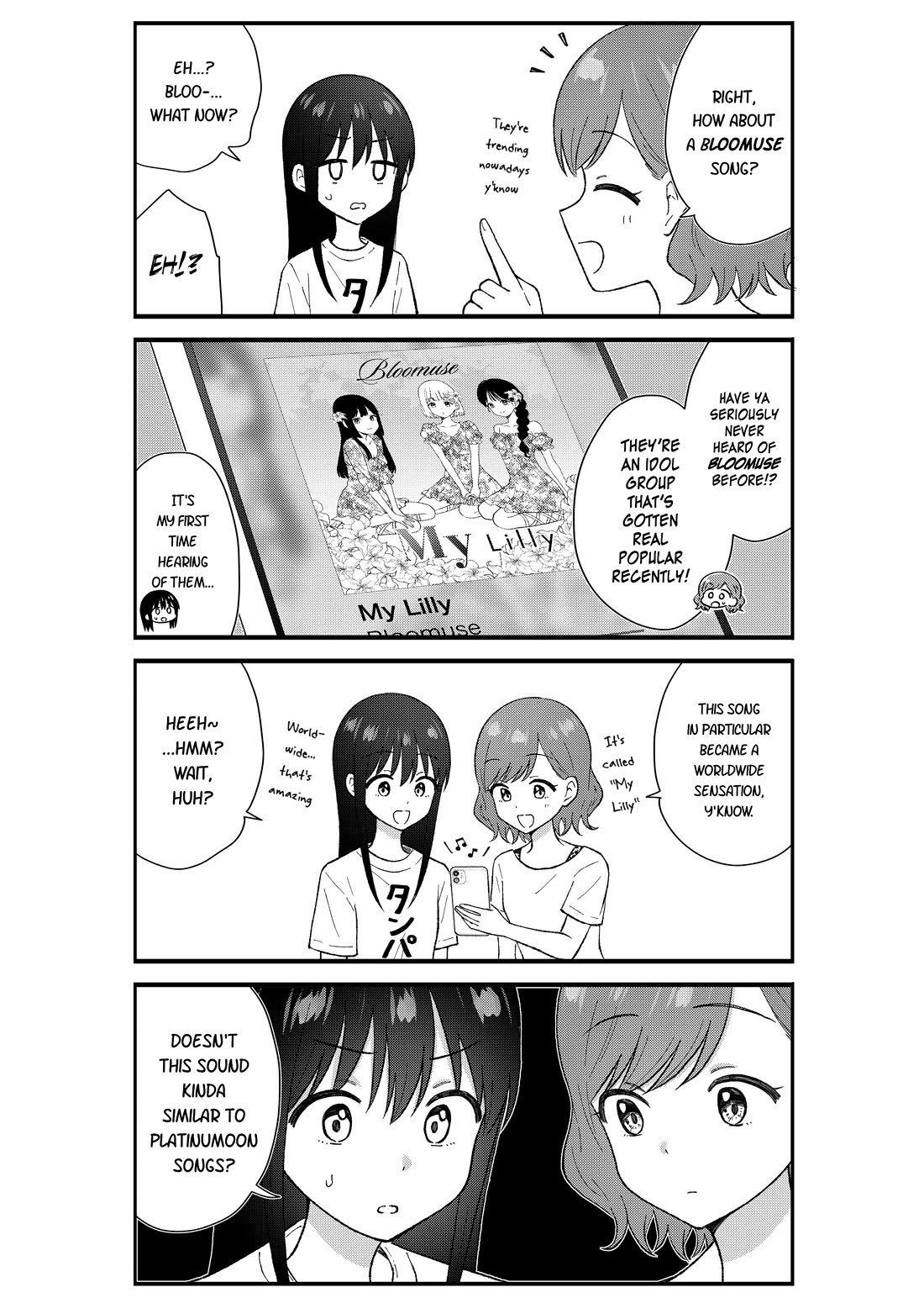 KimoOta, Idol Yarutteyo Chapter 69 page 3 - Chapter 69: Disgusting Otaku, Burns Up Hot