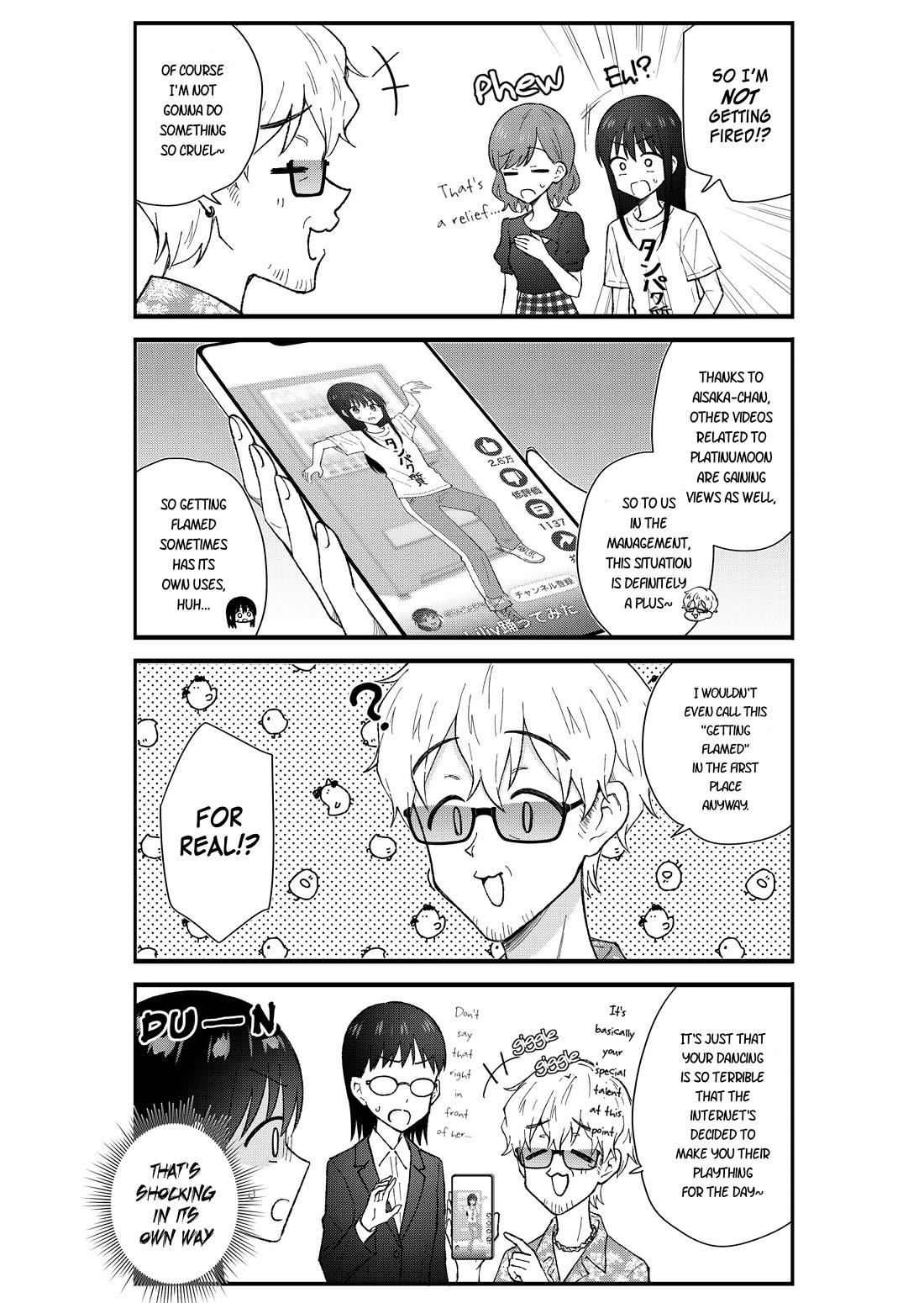 KimoOta, Idol Yarutteyo Chapter 70 page 3 - Chapter 70: Disgusting Otaku, Strikes Fancy