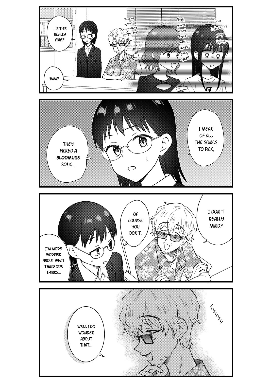KimoOta, Idol Yarutteyo Chapter 70 page 4 - Chapter 70: Disgusting Otaku, Strikes Fancy