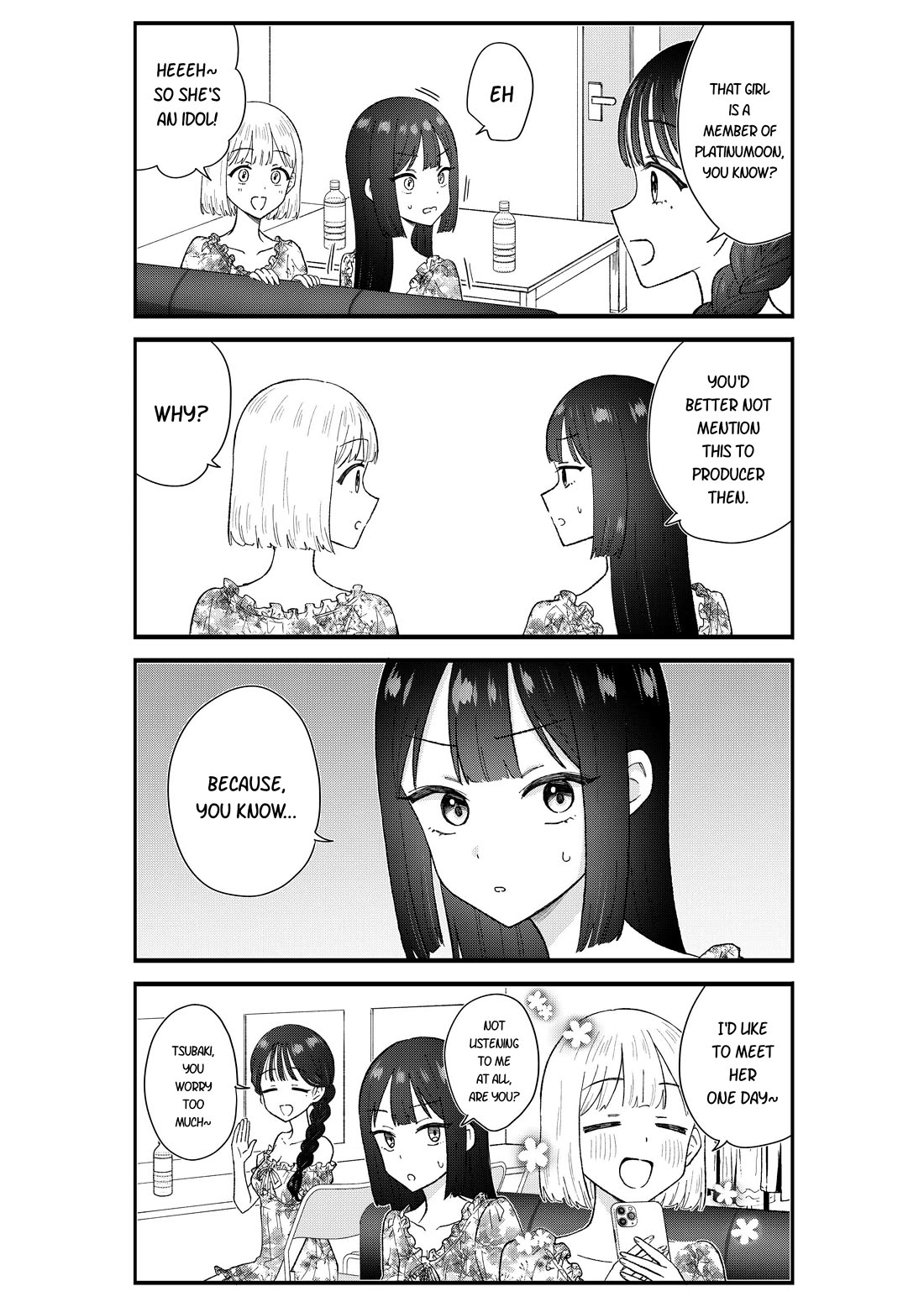 KimoOta, Idol Yarutteyo Chapter 70 page 6 - Chapter 70: Disgusting Otaku, Strikes Fancy