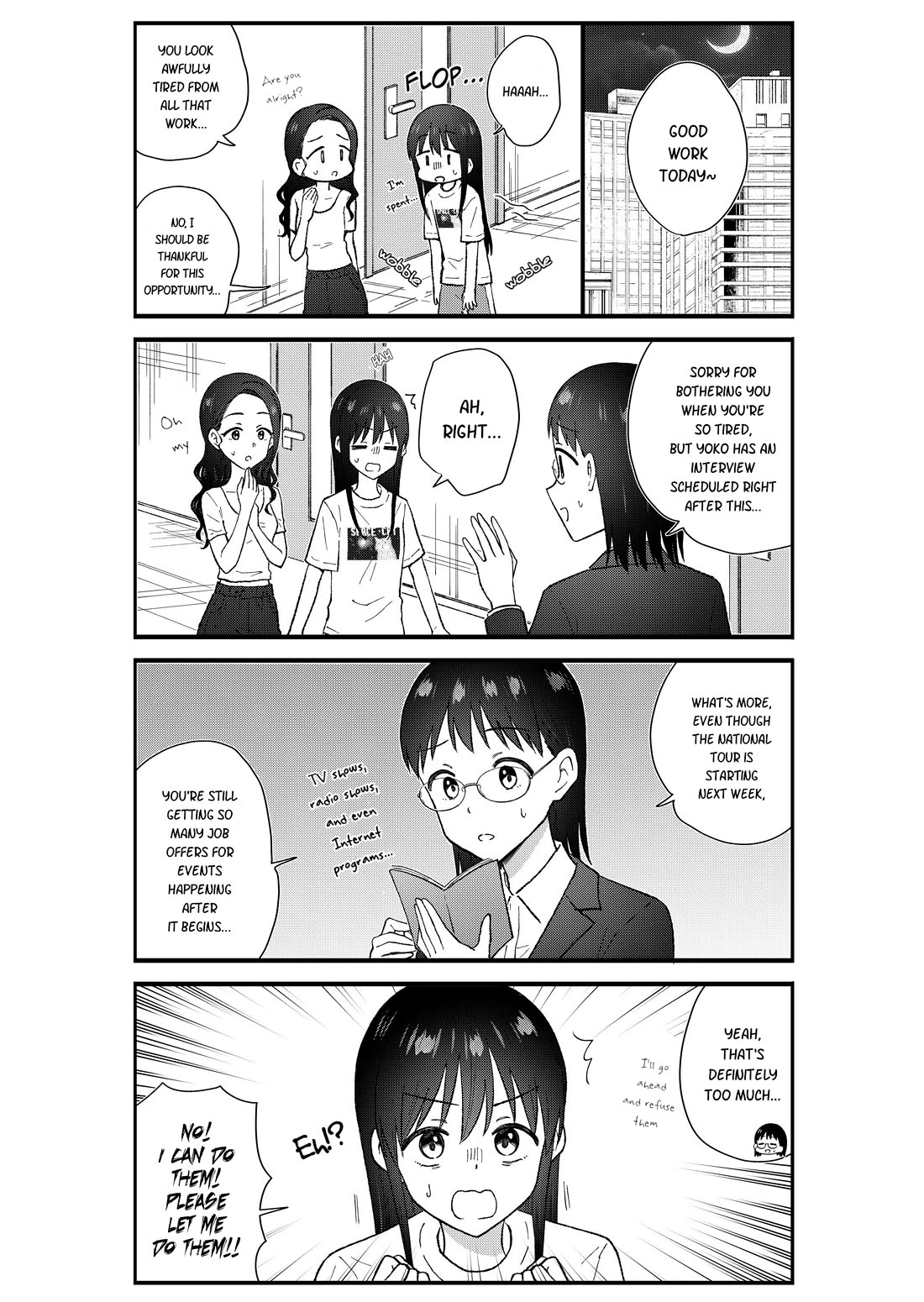 KimoOta, Idol Yarutteyo Chapter 71 page 4 - Chapter 71: Disgusting Otaku, Time to Step It Up
