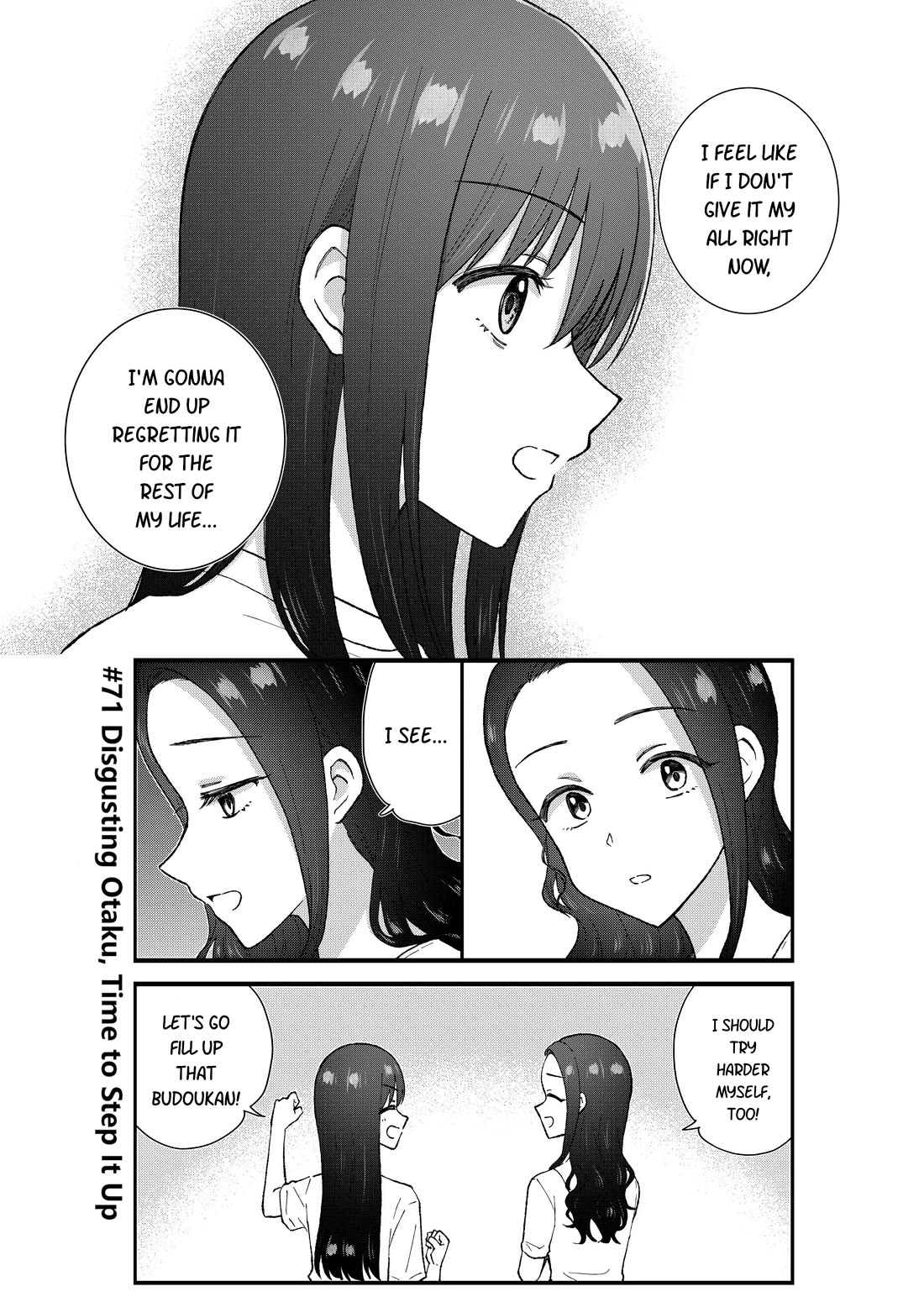 KimoOta, Idol Yarutteyo Chapter 71 page 8 - Chapter 71: Disgusting Otaku, Time to Step It Up
