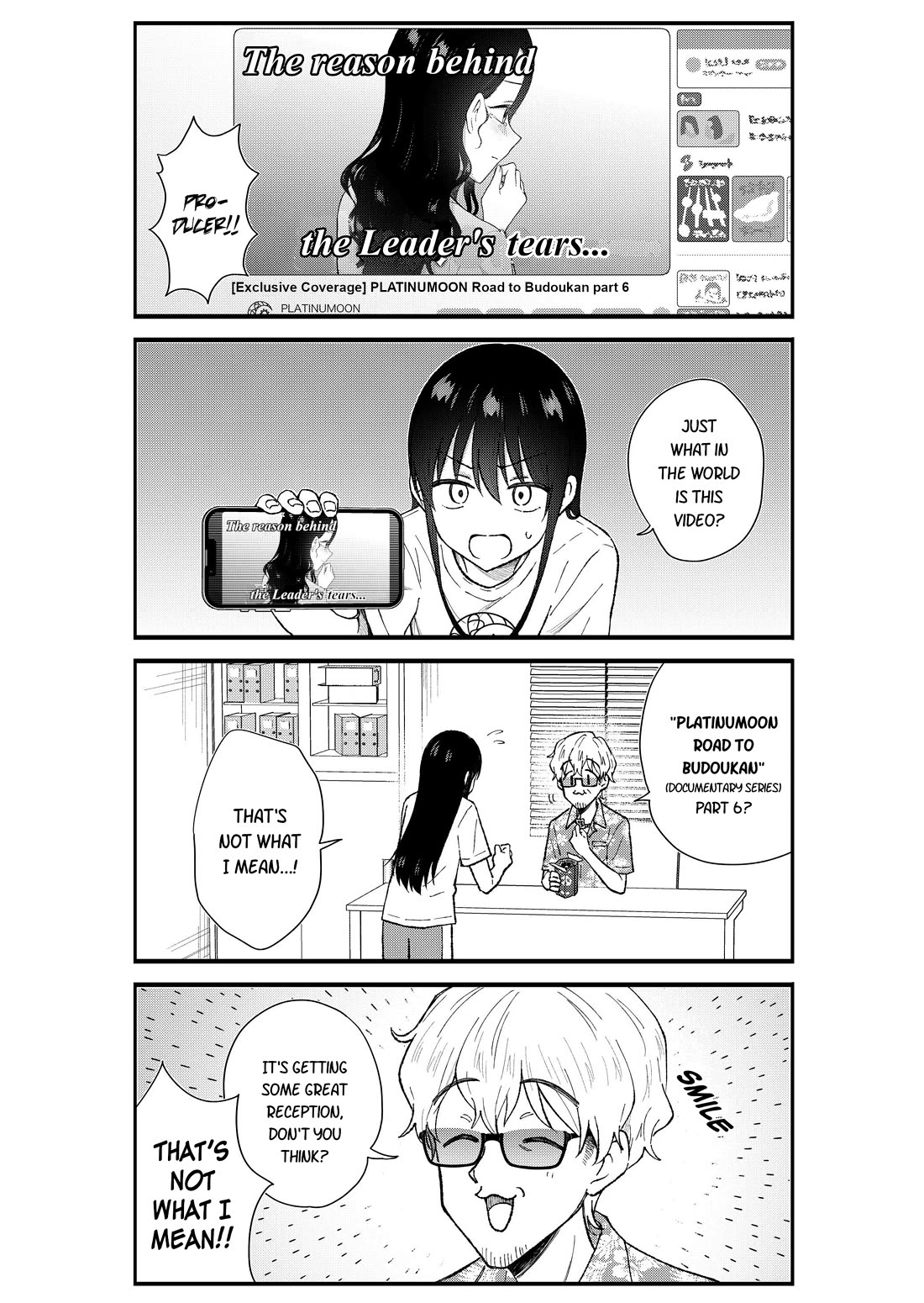 KimoOta, Idol Yarutteyo Chapter 74 page 2 - Chapter 74: Disgusting Otaku, Won't Accept This