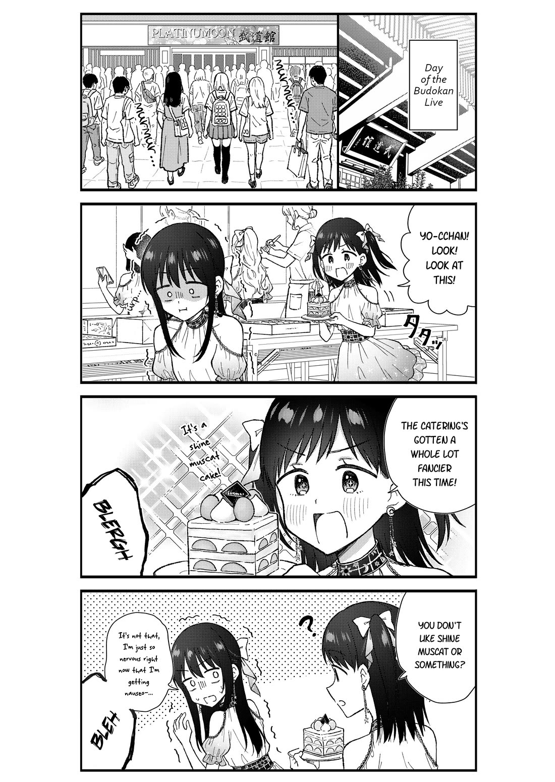 KimoOta, Idol Yarutteyo Chapter 75 page 2 - Chapter 75: Disgusting Otaku, Gets Smacked
