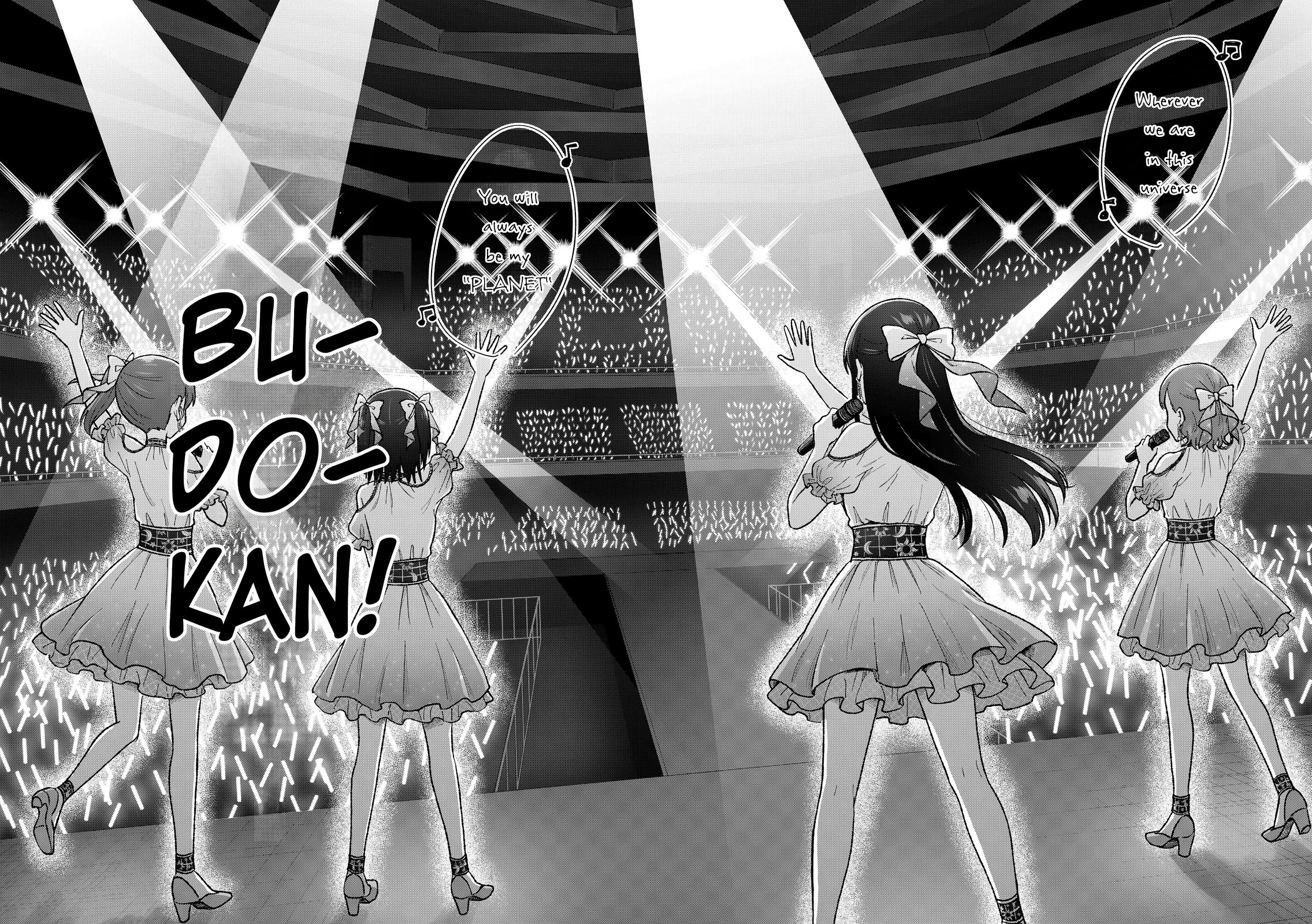 KimoOta, Idol Yarutteyo Chapter 76 page 6 - Chapter 76: Disgusting Otaku, Stands on the Budokan