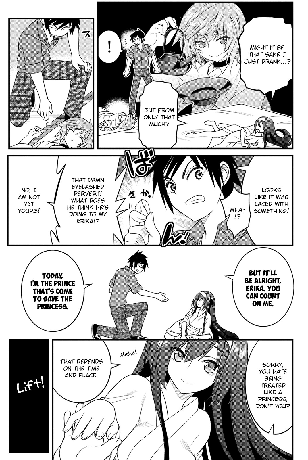Kin no Kanojo, Gin no Kanojo Chapter 14 page 6 - Chapter 14: Attack 14
