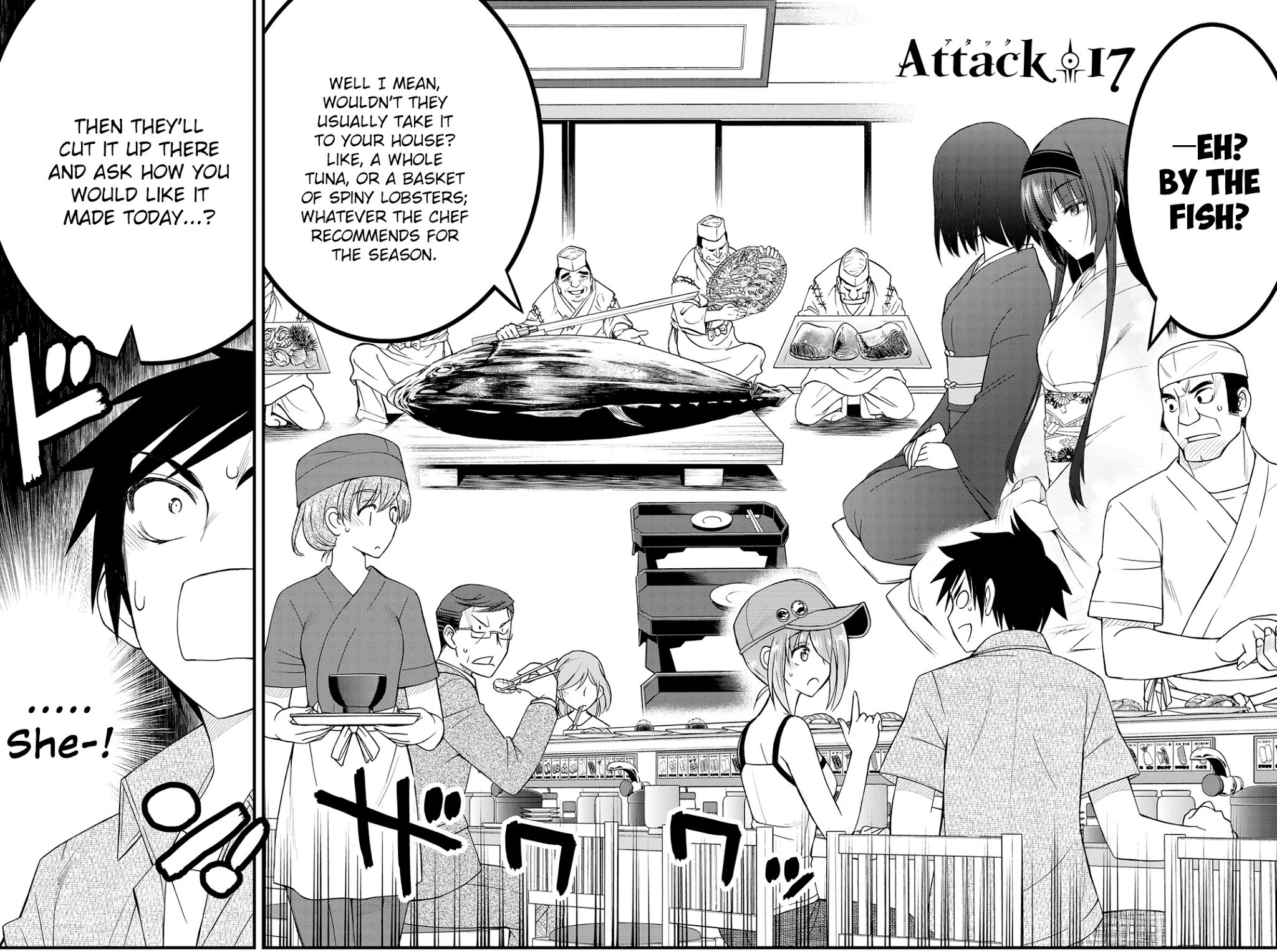 Kin no Kanojo, Gin no Kanojo Chapter 17 page 2 - Chapter 17: Attack 17