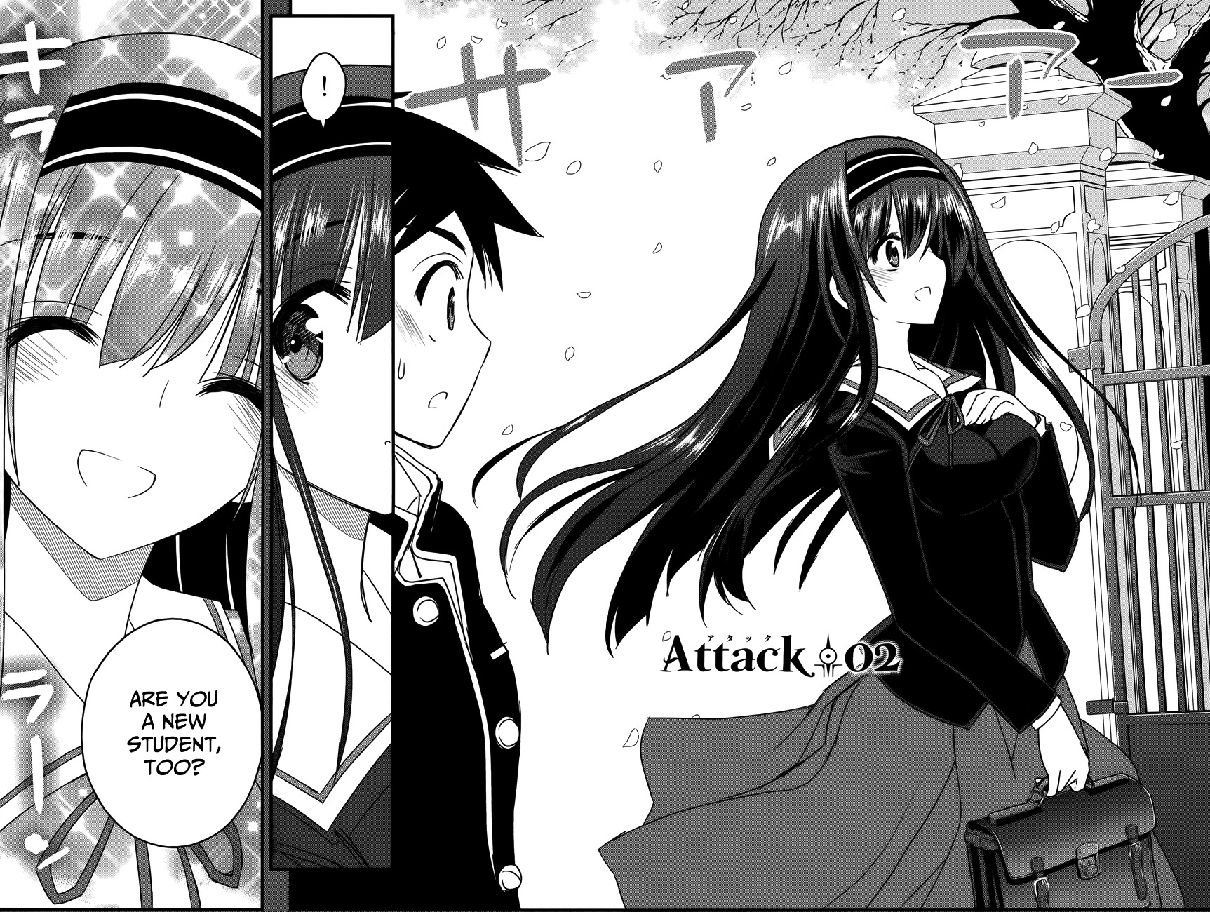 Kin no Kanojo, Gin no Kanojo Chapter 2 page 4 - Chapter 2: Attack 02