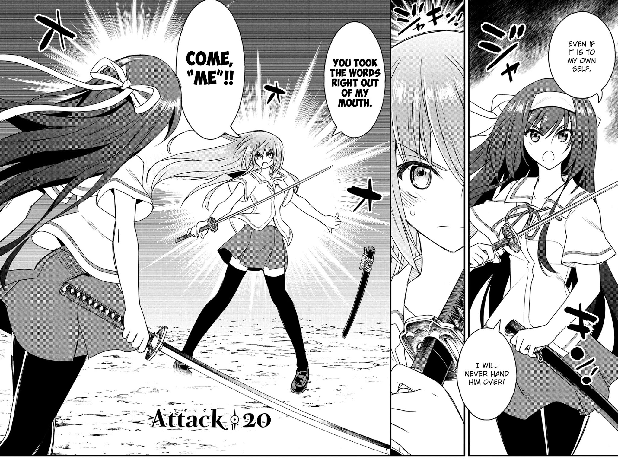 Kin no Kanojo, Gin no Kanojo Chapter 20 page 2 - Chapter 20: Attack 20