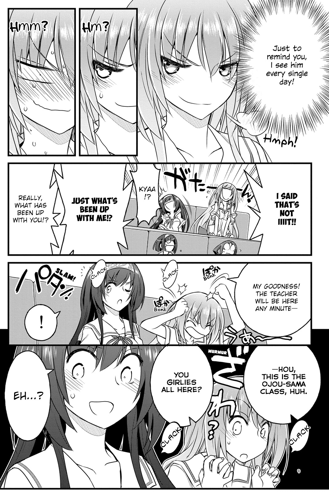 Kin no Kanojo, Gin no Kanojo Chapter 20 page 8 - Chapter 20: Attack 20