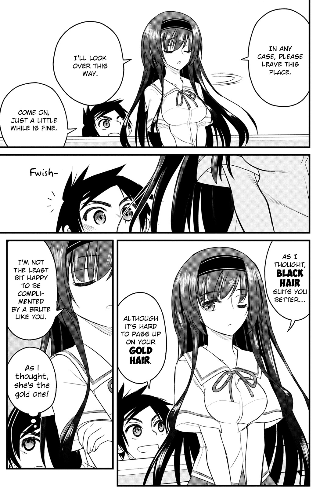 Kin no Kanojo, Gin no Kanojo Chapter 3 page 11 - Chapter 3: Attack 03