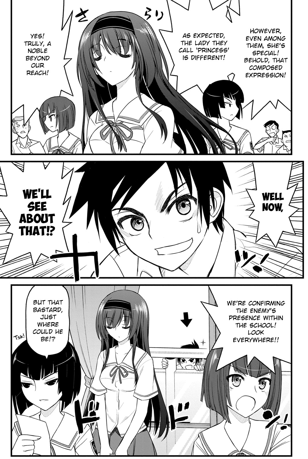 Kin no Kanojo, Gin no Kanojo Chapter 3 page 6 - Chapter 3: Attack 03