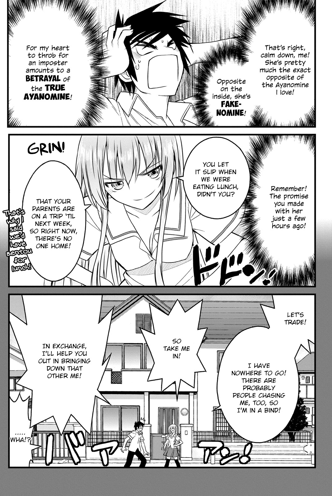 Kin no Kanojo, Gin no Kanojo Chapter 4 page 8 - Chapter 4: Attack 04