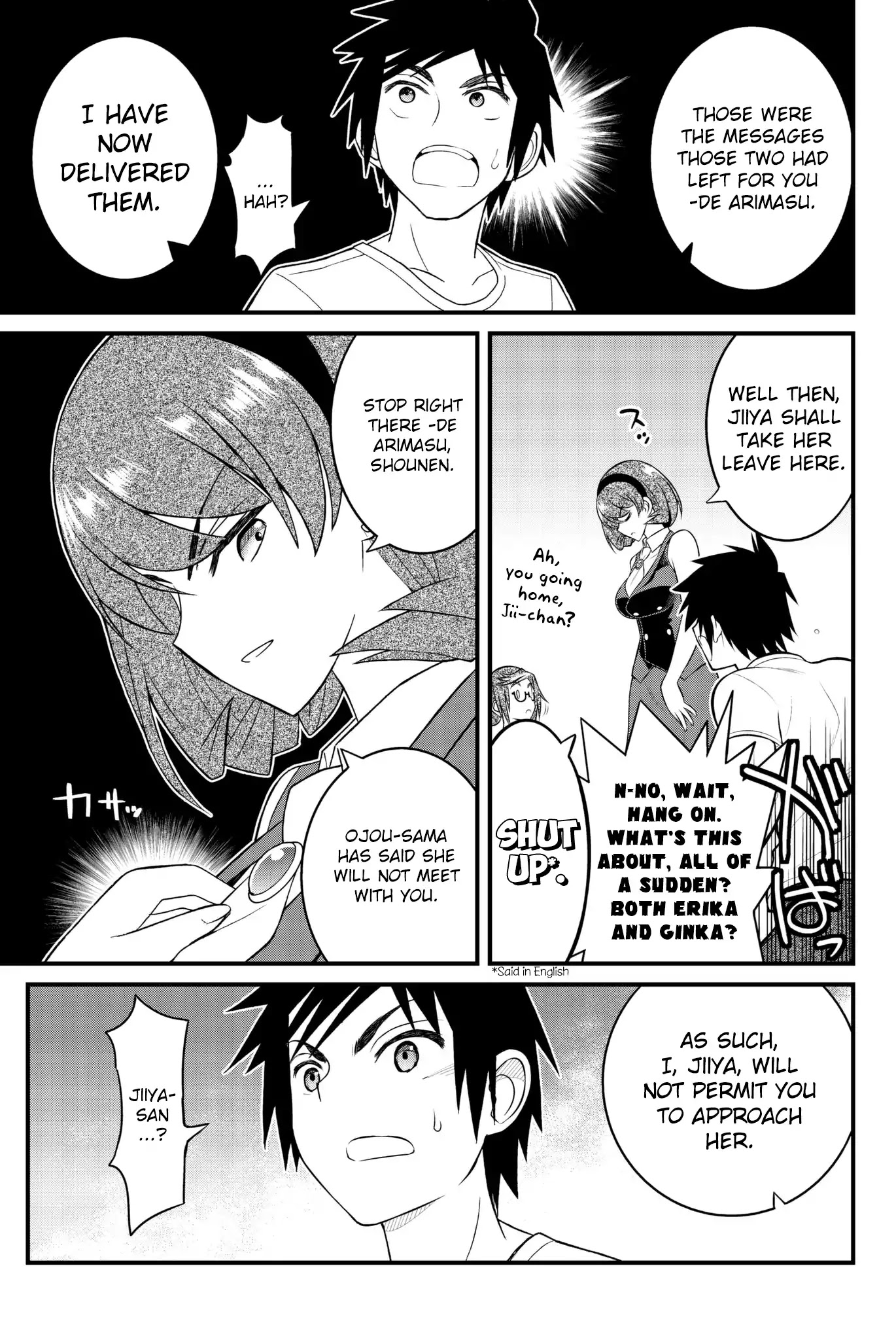 Kin no Kanojo, Gin no Kanojo Chapter 47 page 8 - Chapter 47: Attack 47