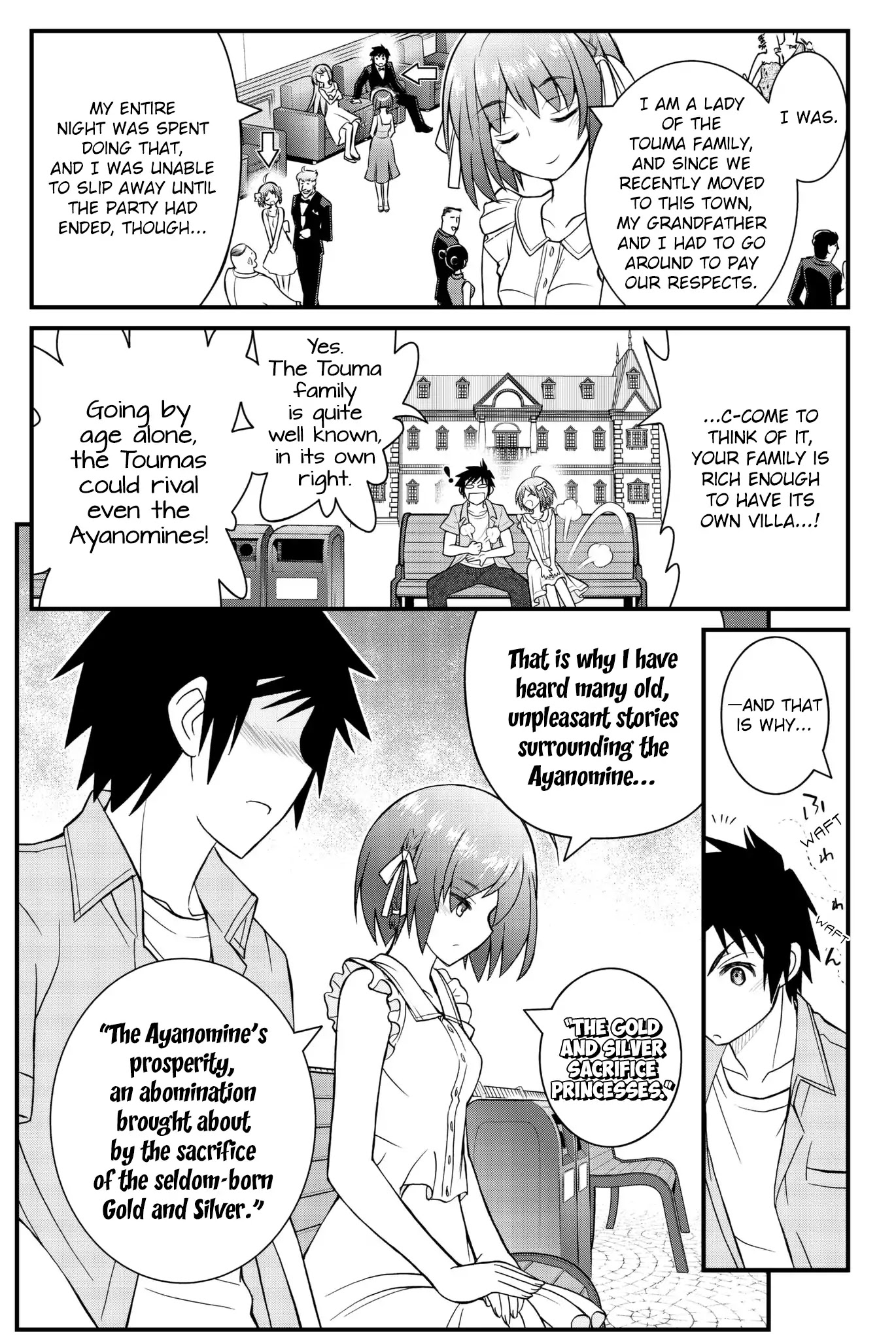 Kin no Kanojo, Gin no Kanojo Chapter 48 page 12 - Chapter 48: Attack 48