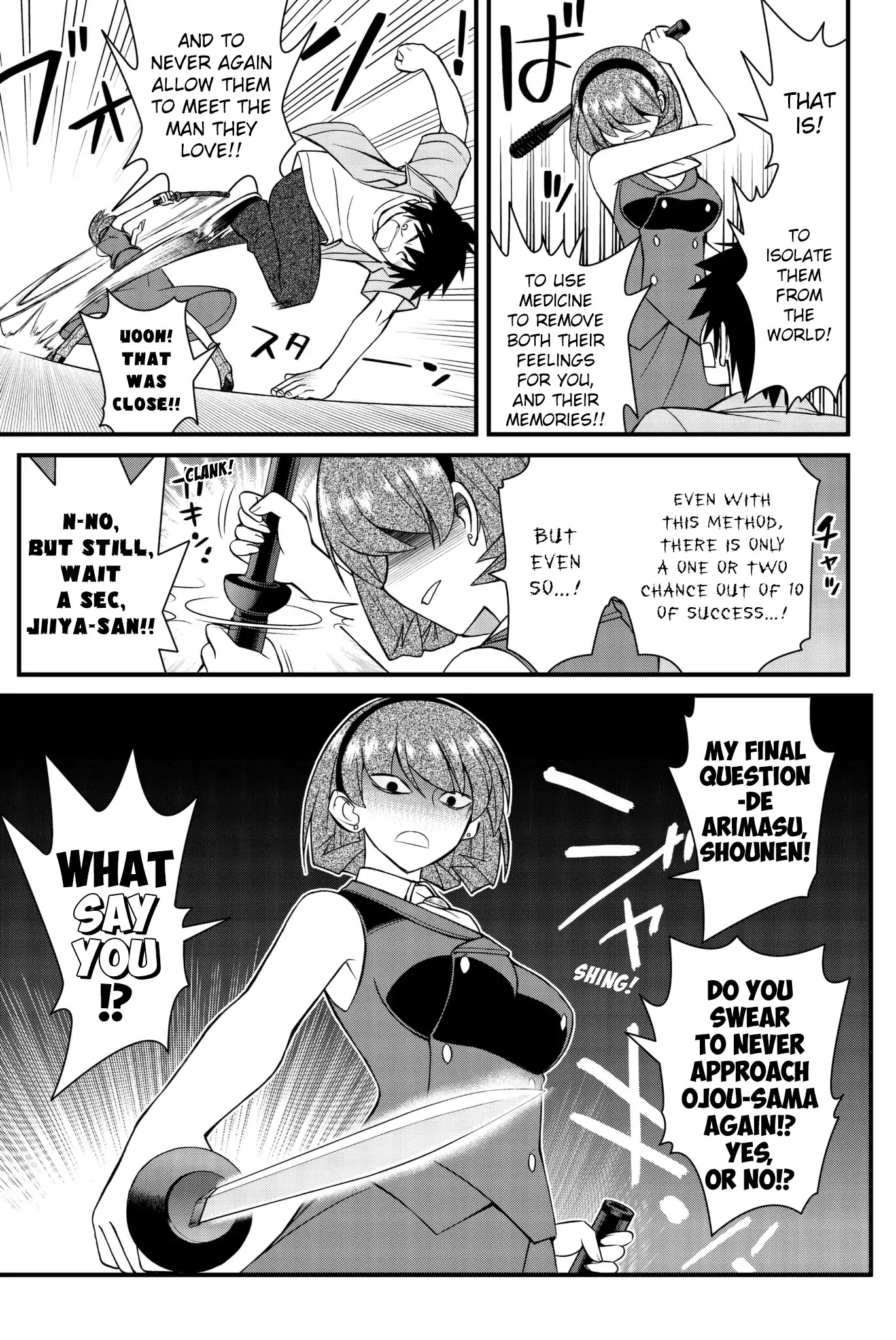Kin no Kanojo, Gin no Kanojo Chapter 49 page 14 - Chapter 49: Attack 49