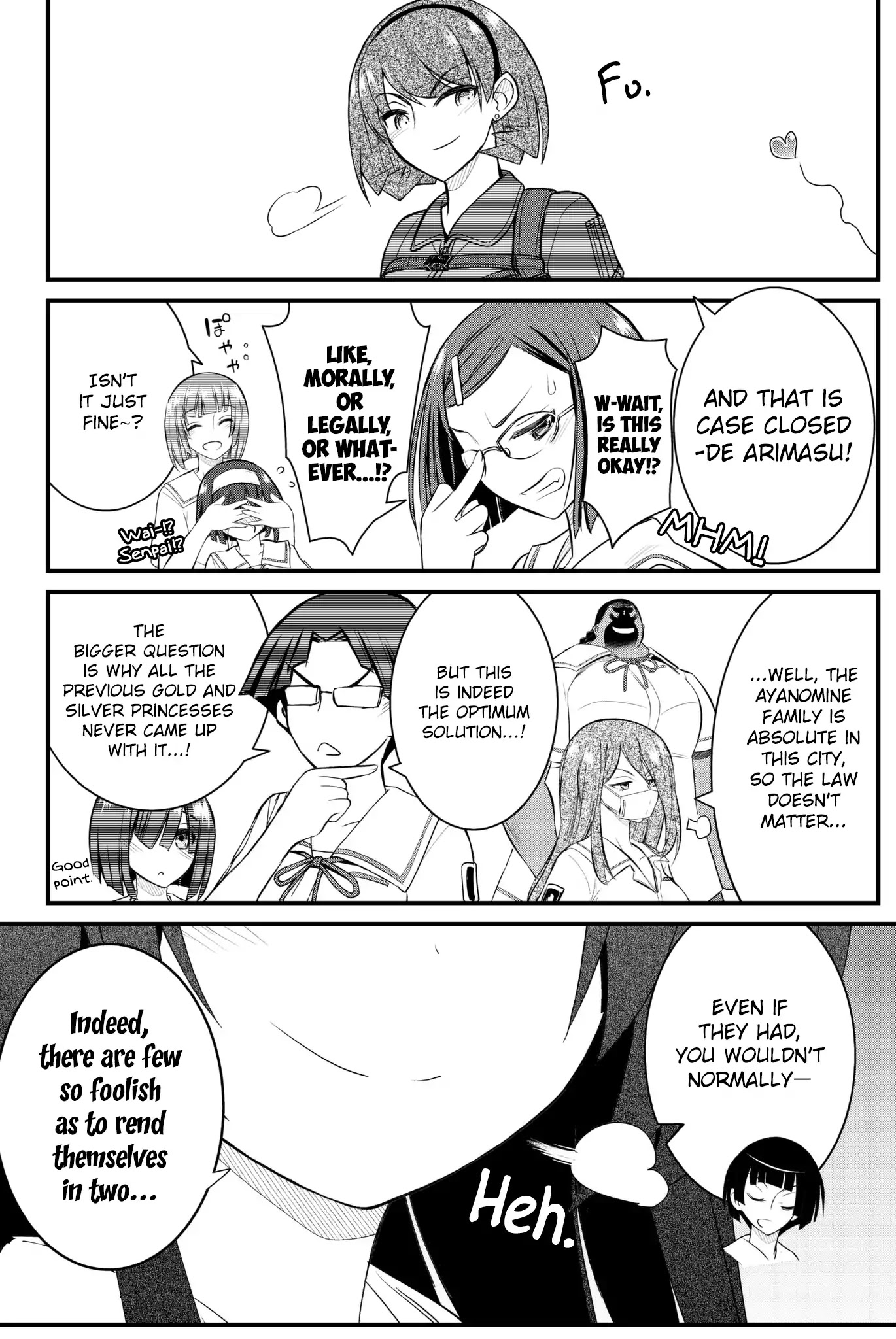 Kin no Kanojo, Gin no Kanojo Chapter 50 page 14 - Chapter 50: Last Attack [END]
